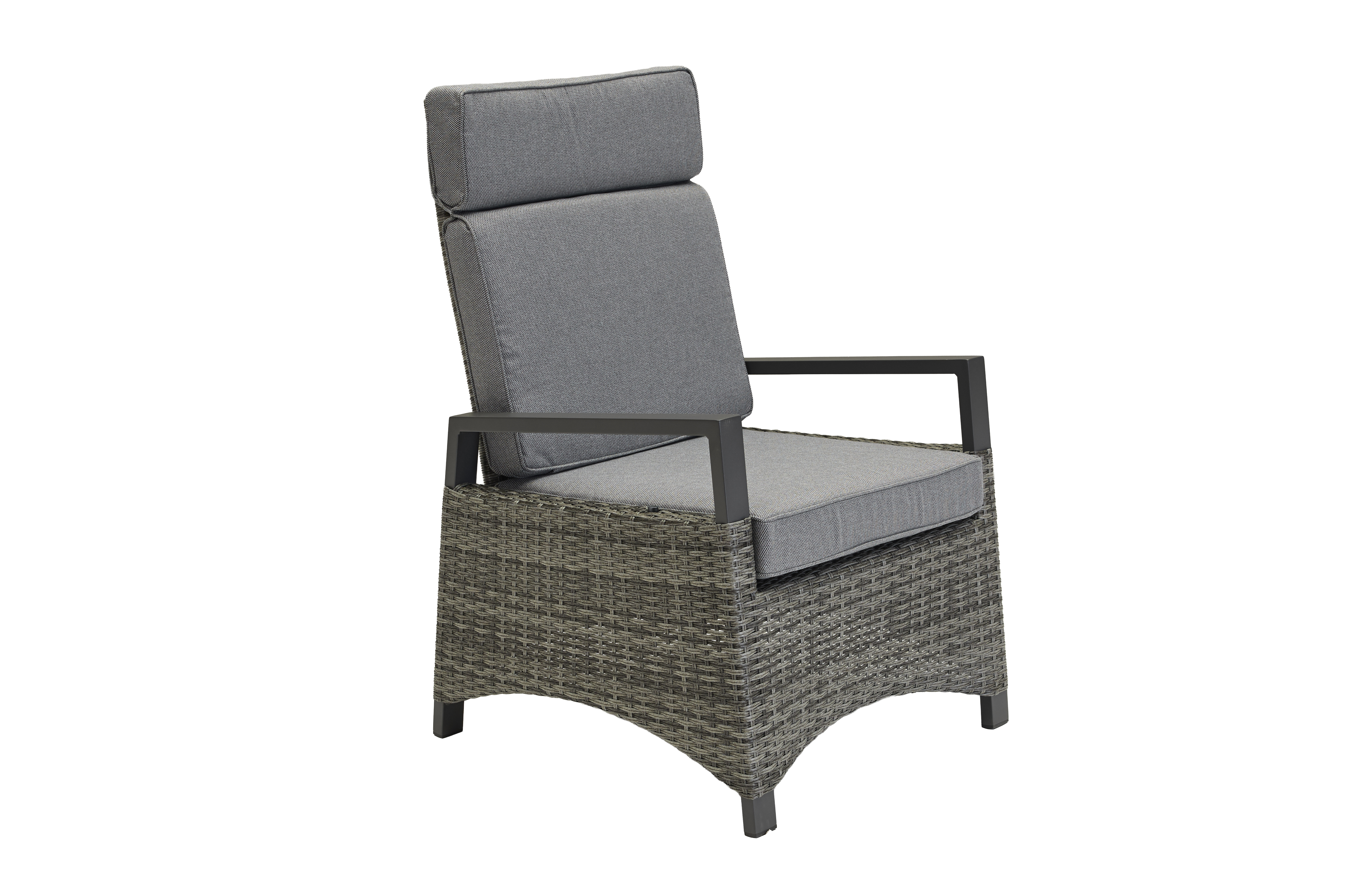 Living Sessel, Geflecht anthrazit - Keramo-Vivera