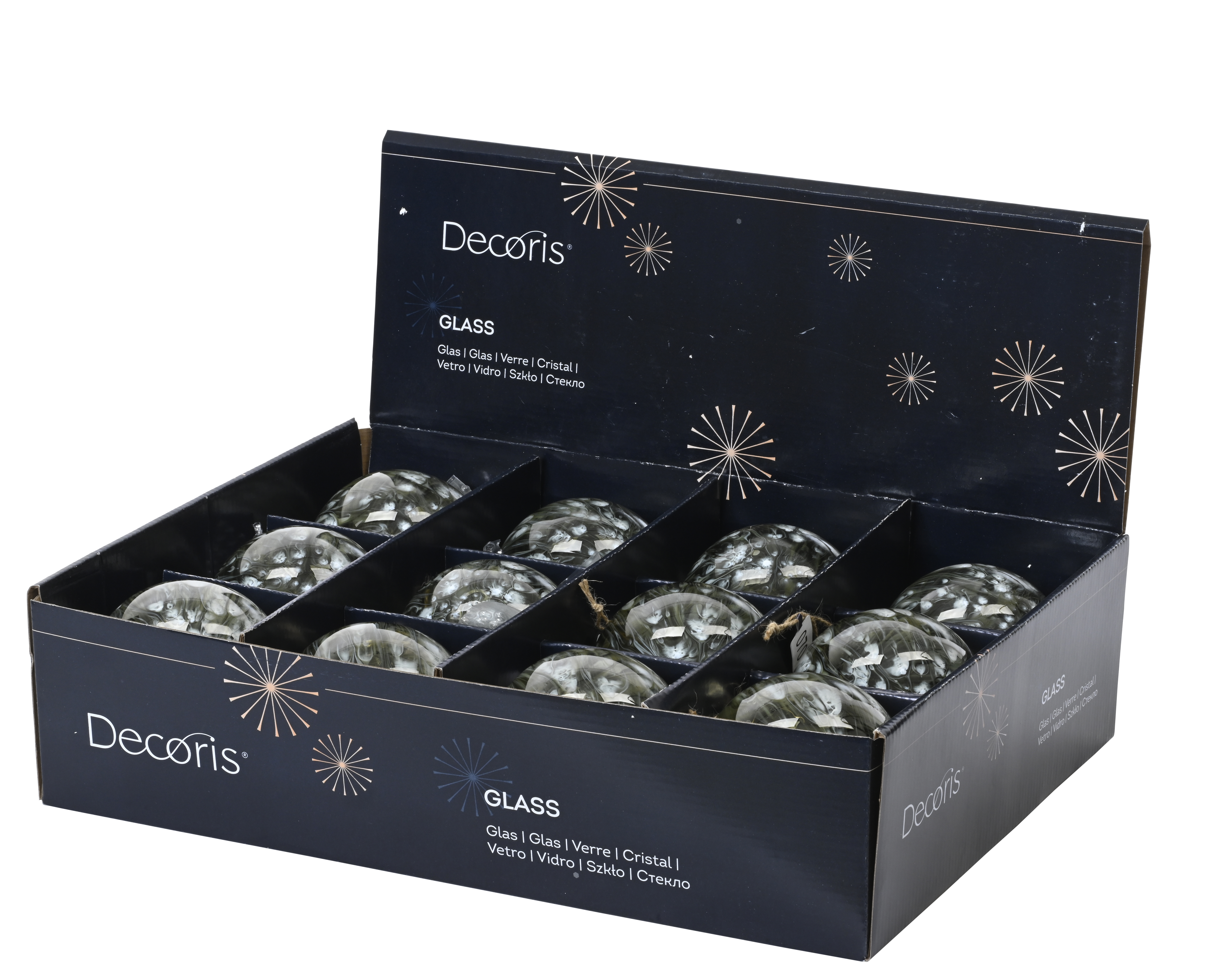 Kugel - Rosmarin, Glas, Ø10cm