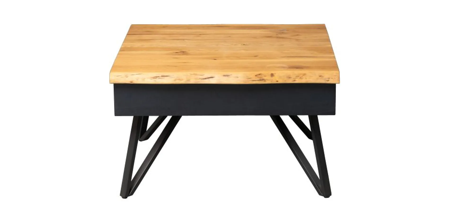 Couchtisch, Wildeiche, BHT 75x45x75 cm - Meira/Madline