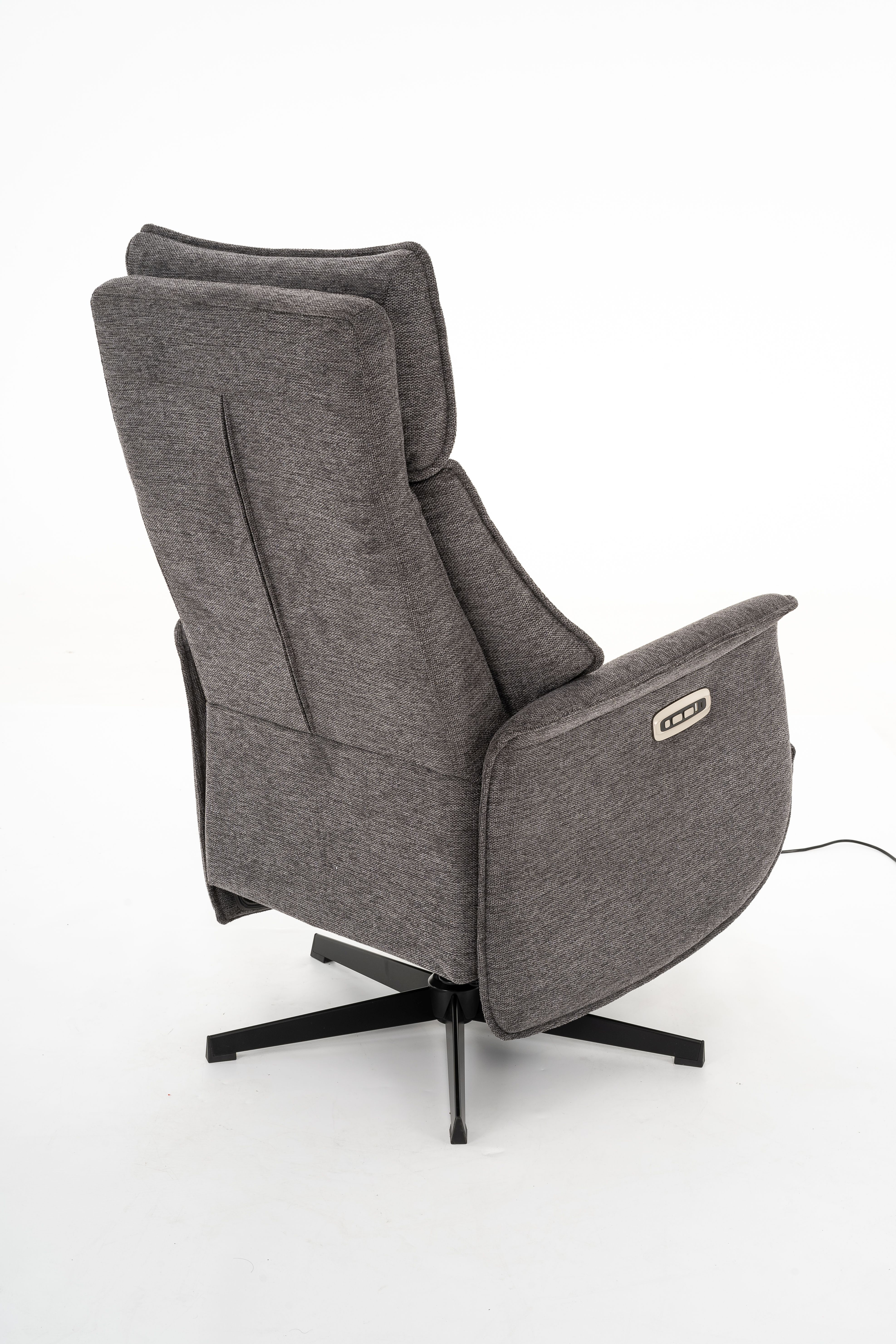 Relaxsessel, Stoff anthrazit - KS26 Fabrizia