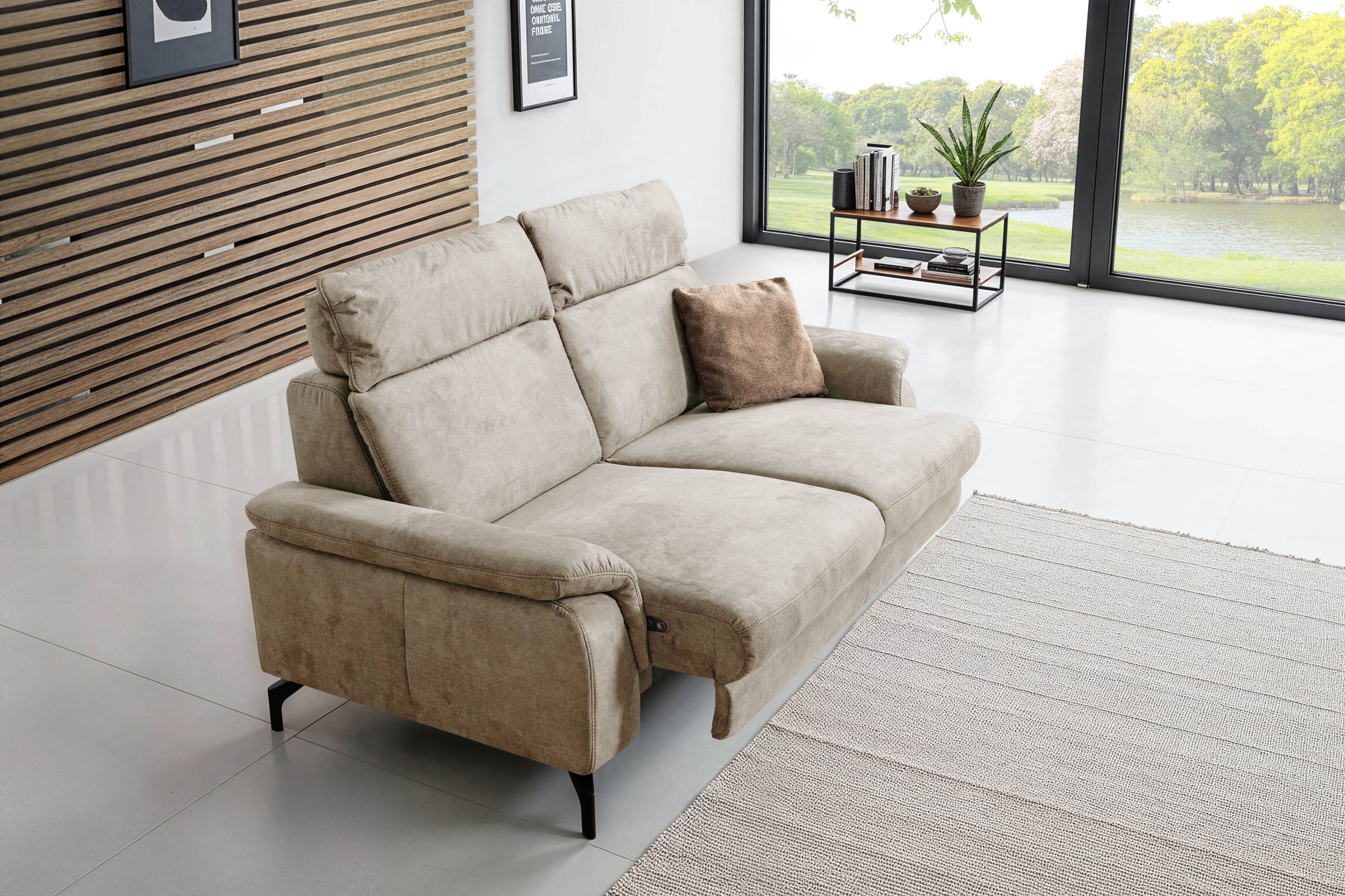 Polstergarnitur, beige - LS26 Apriliano