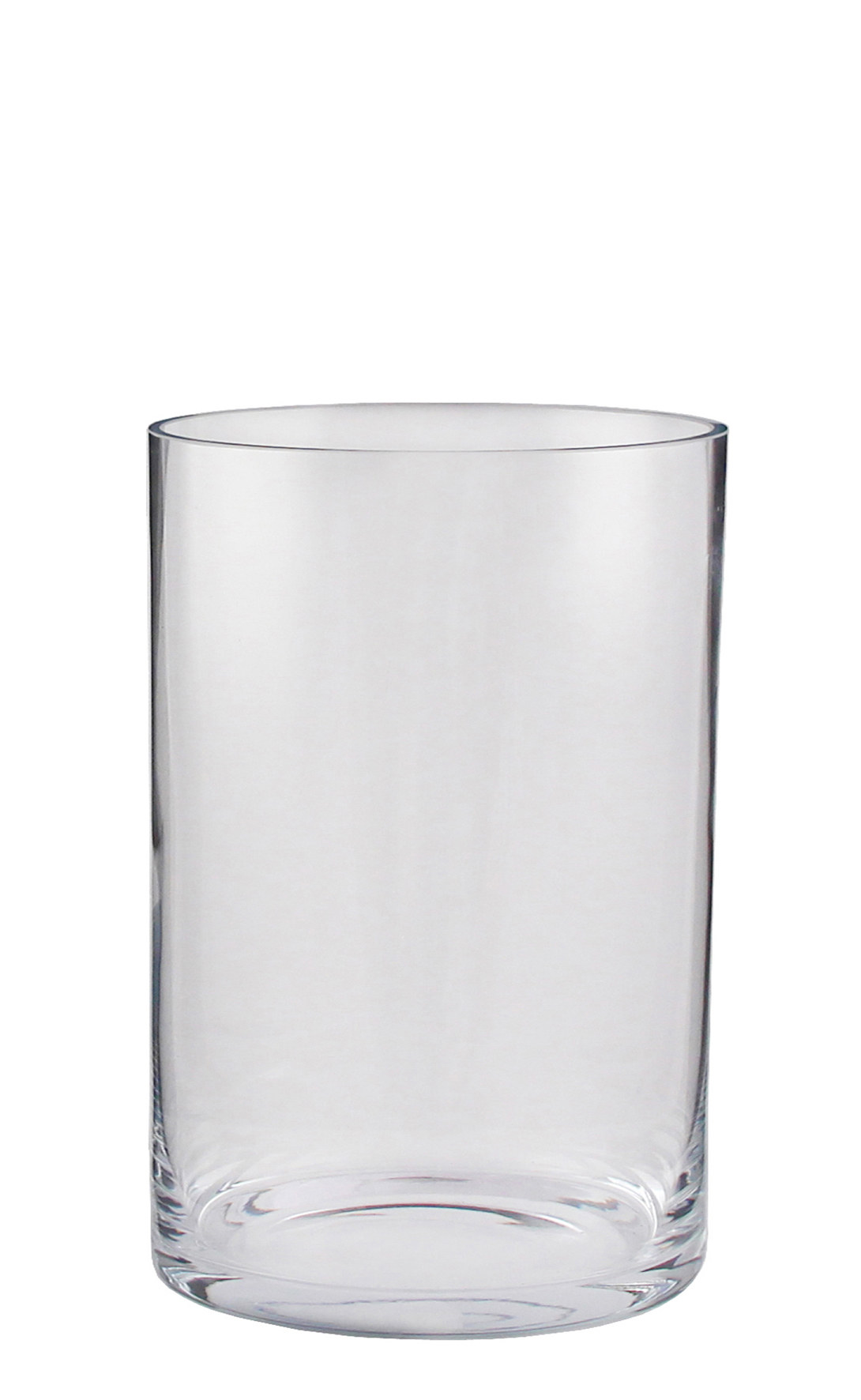Vase New York - zylindrisch, klar 25cm Ø, 35cm Hoch