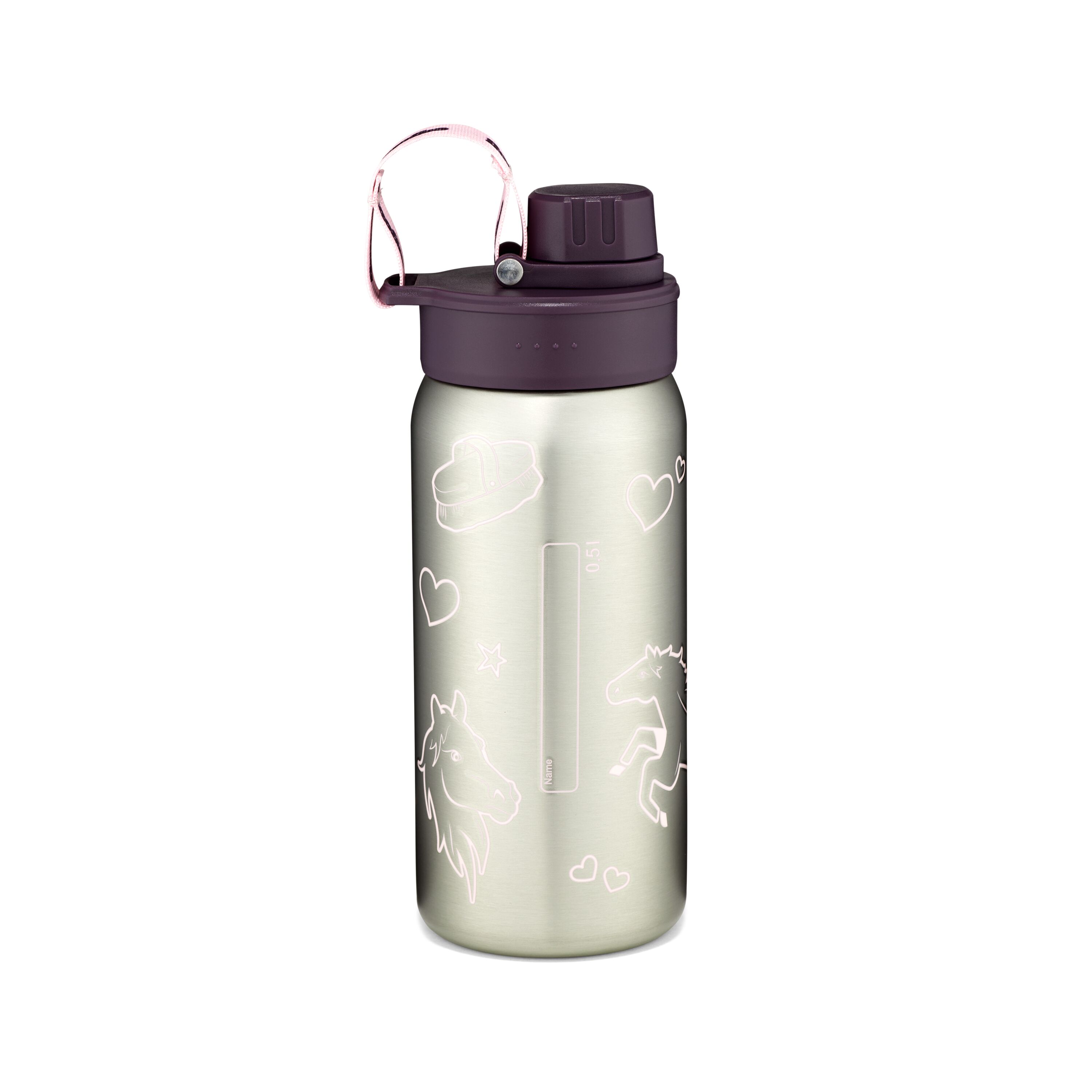 egobag Trinkflasche, Lila - ergobag