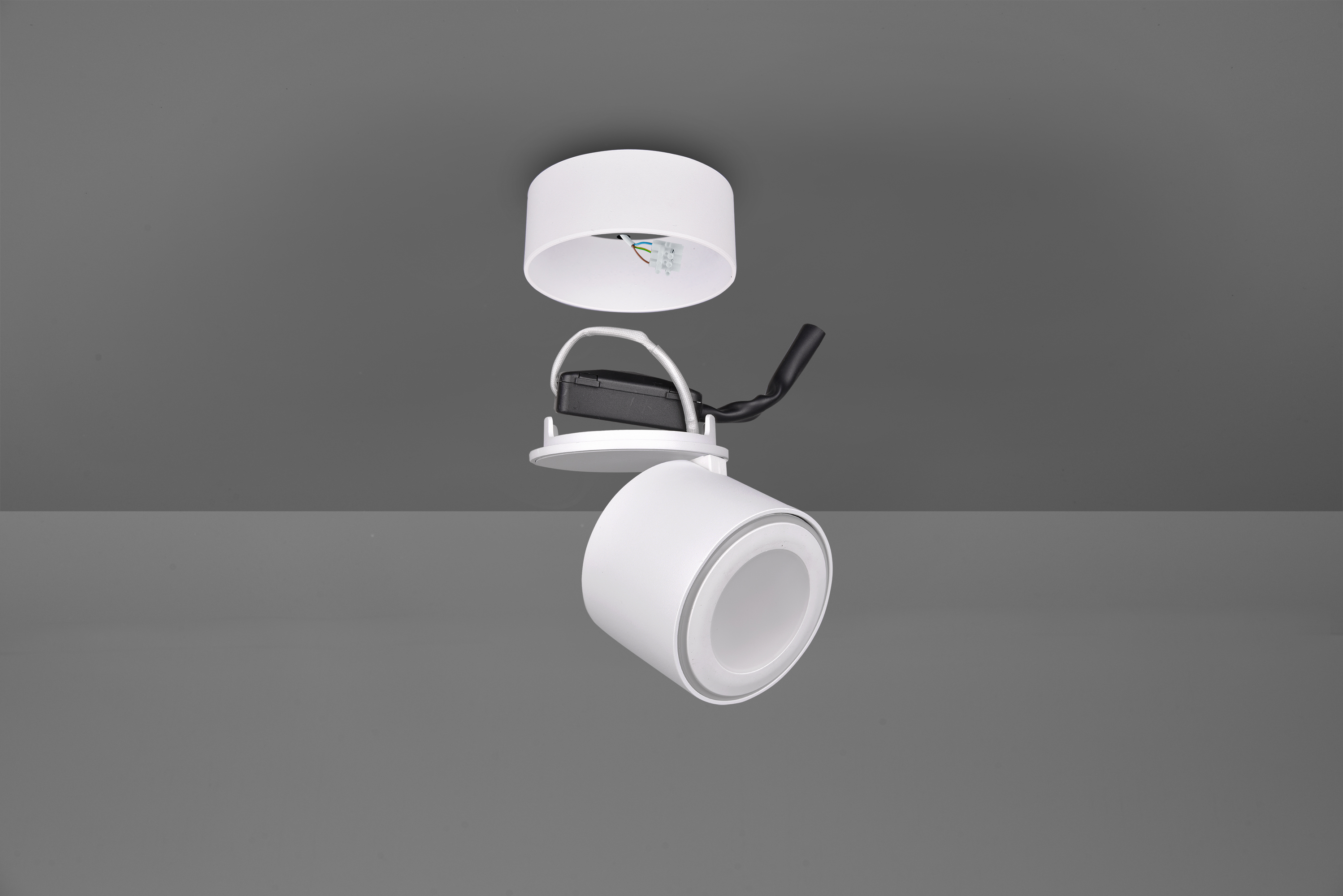 Deckenleuchte Taurus - 1flg., Metall/weiß matt,10,9xØ8,7cm