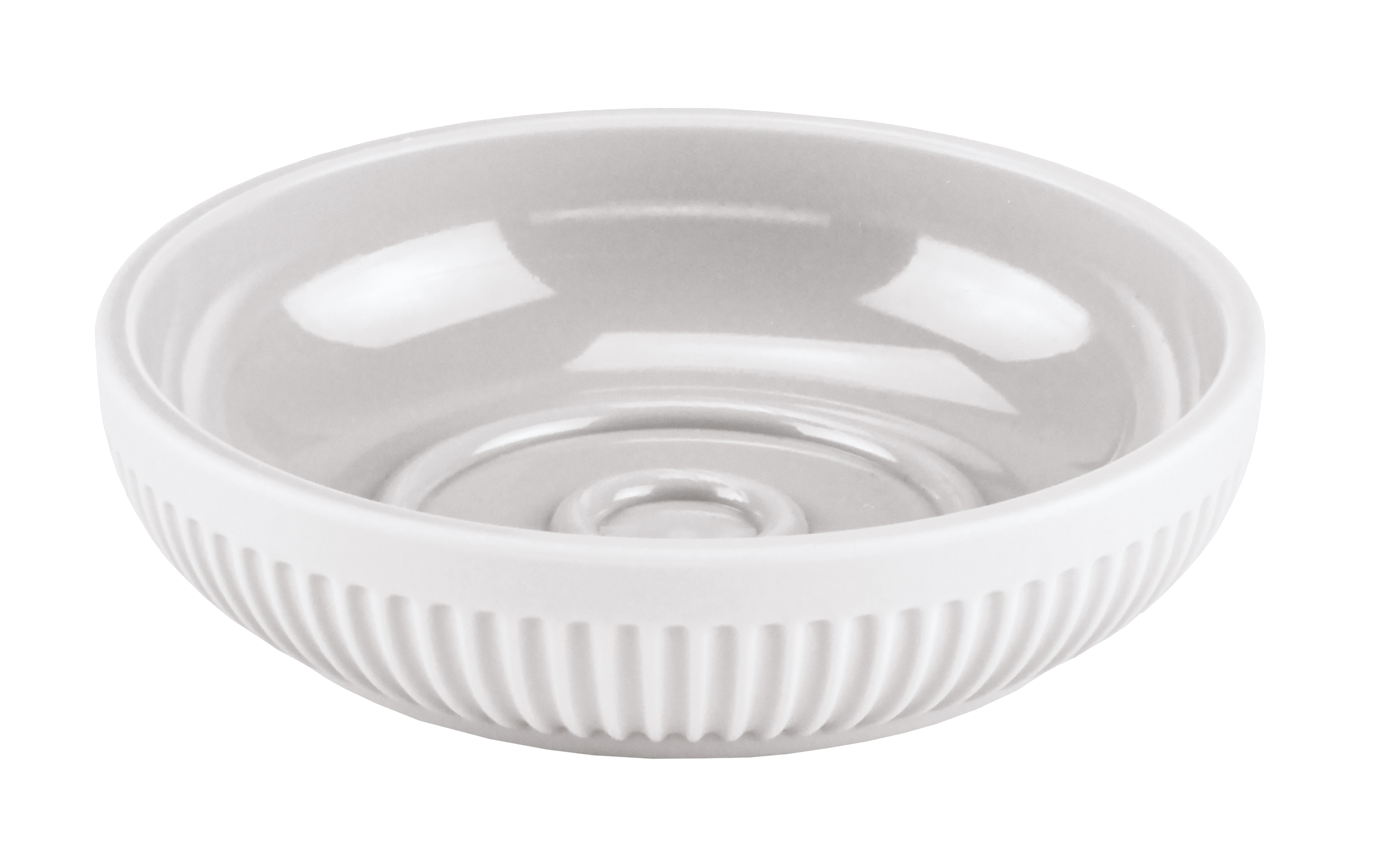 Seifenschale, Scout, Weiß - ABS gummiert