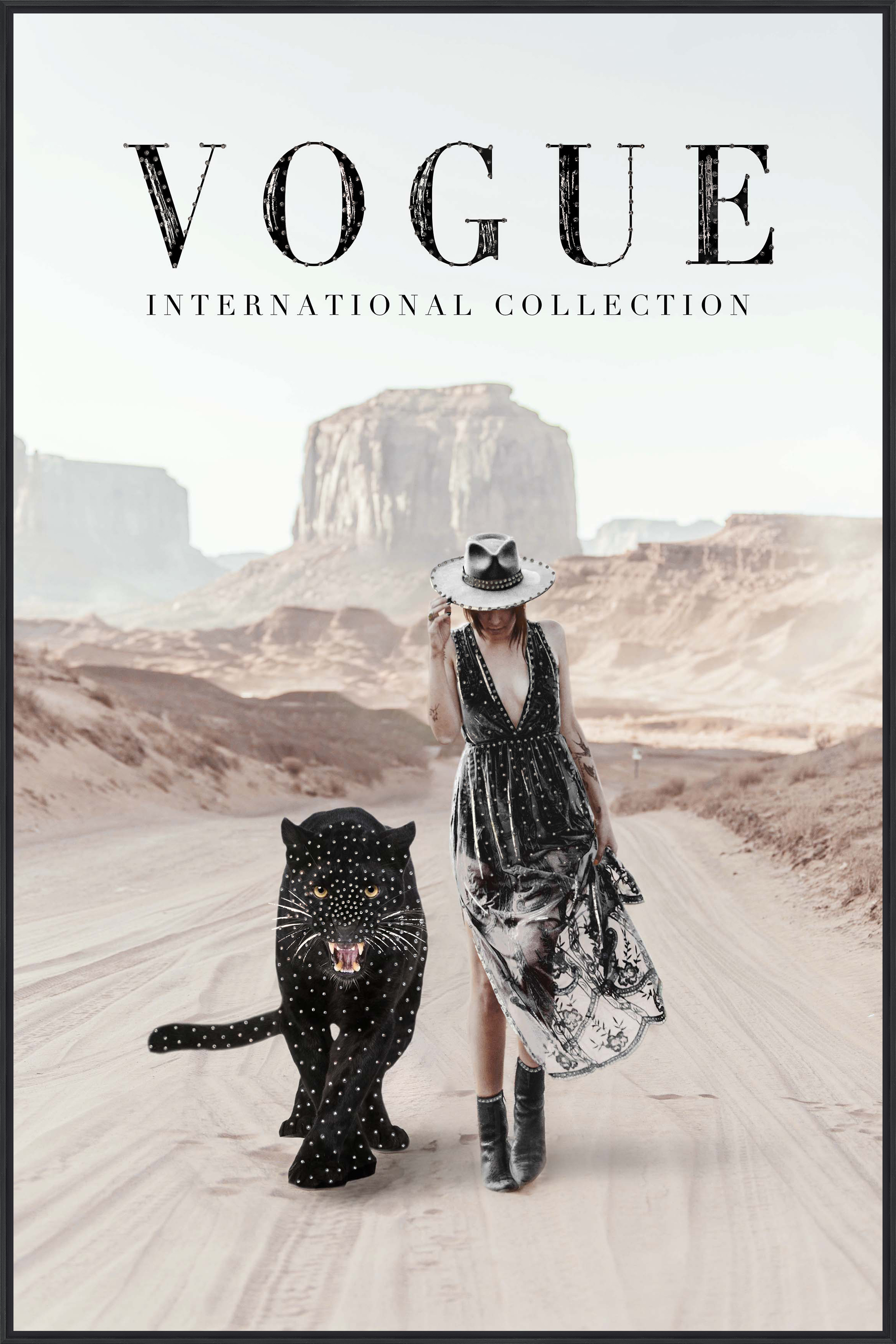 Wandbild Pumawalk - frame, 80x120cm