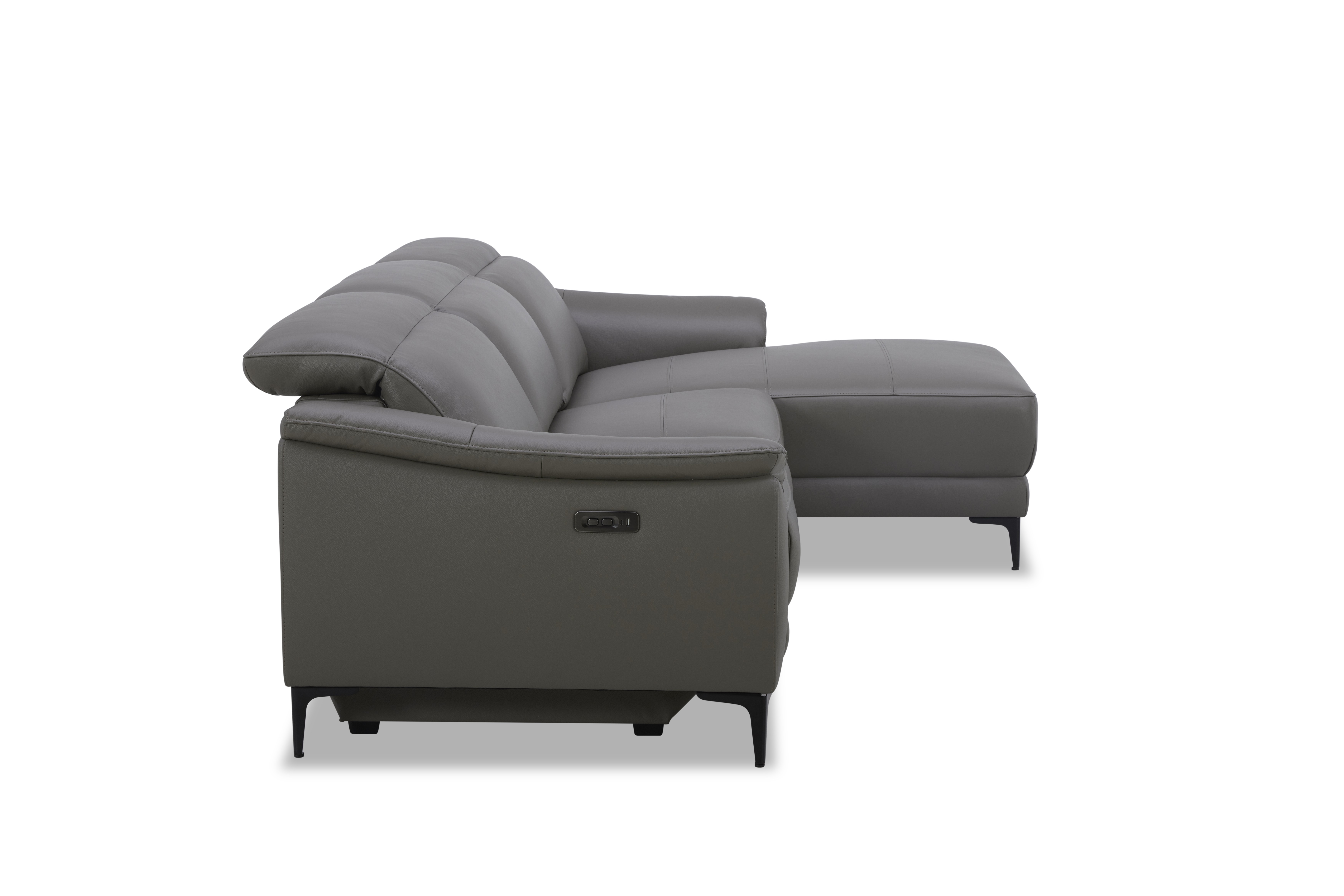 Ecksofa, dunkelgrau - MyStyle 2197