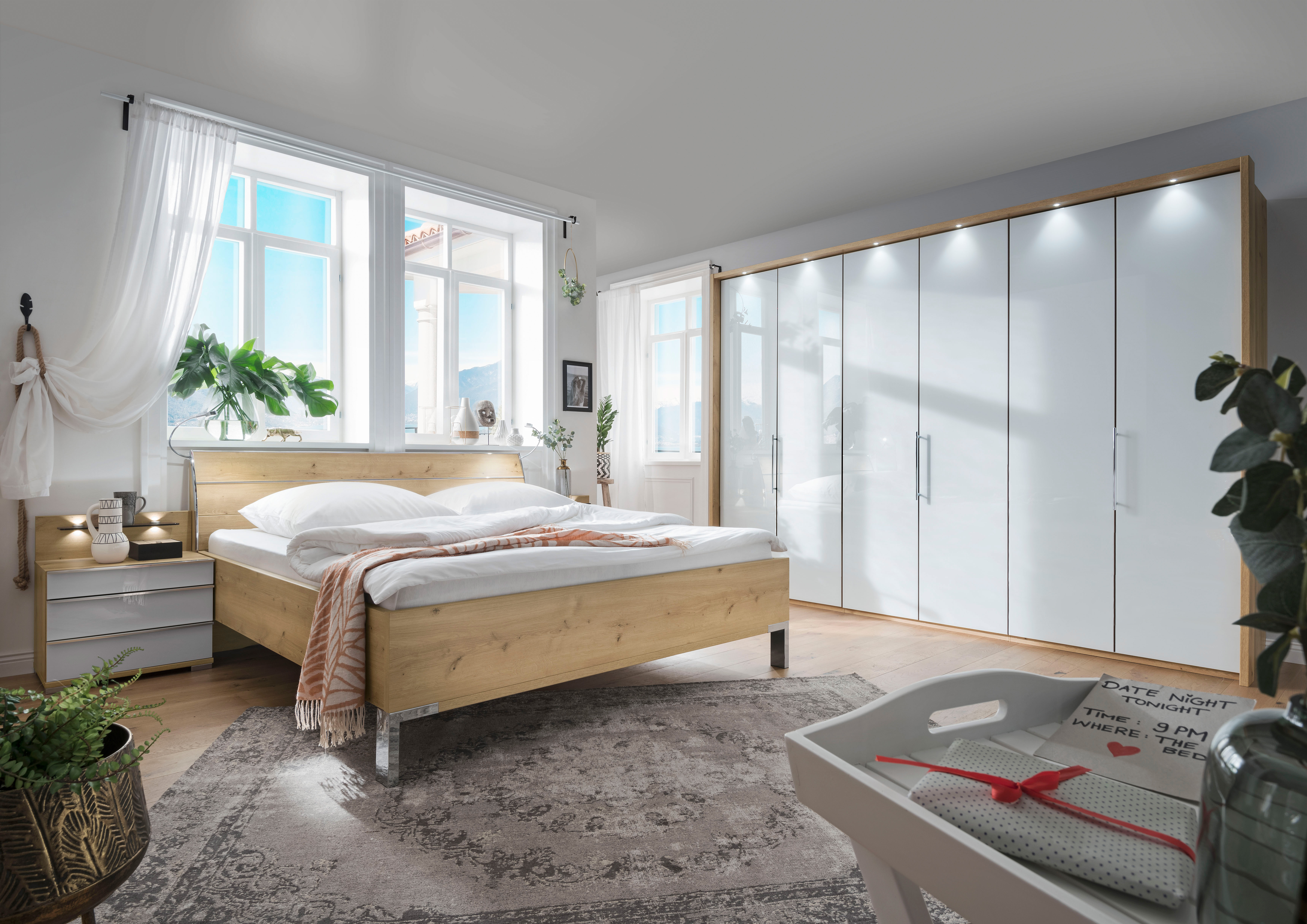 Nachtschrankpaar, 2er-Set - LS 1480