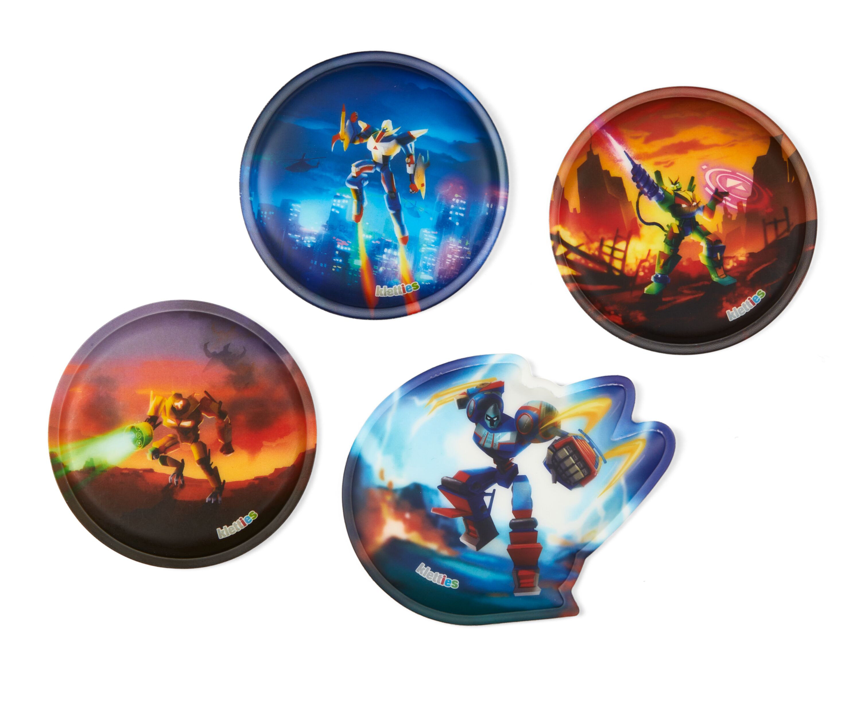 ergobag Schulranzenset Super ReflektBär - cubo light (2026)