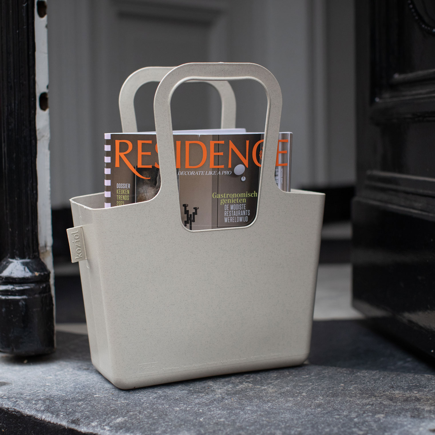 Tasche, 13 x 32,7 x 38,6 cm, nature desert sand - leicht zu reinigen, 100% CO2-neutral