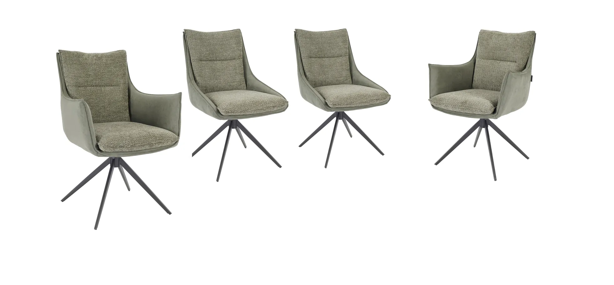 Stuhl, Bezug Winter moos/Retrobliss - Mandy