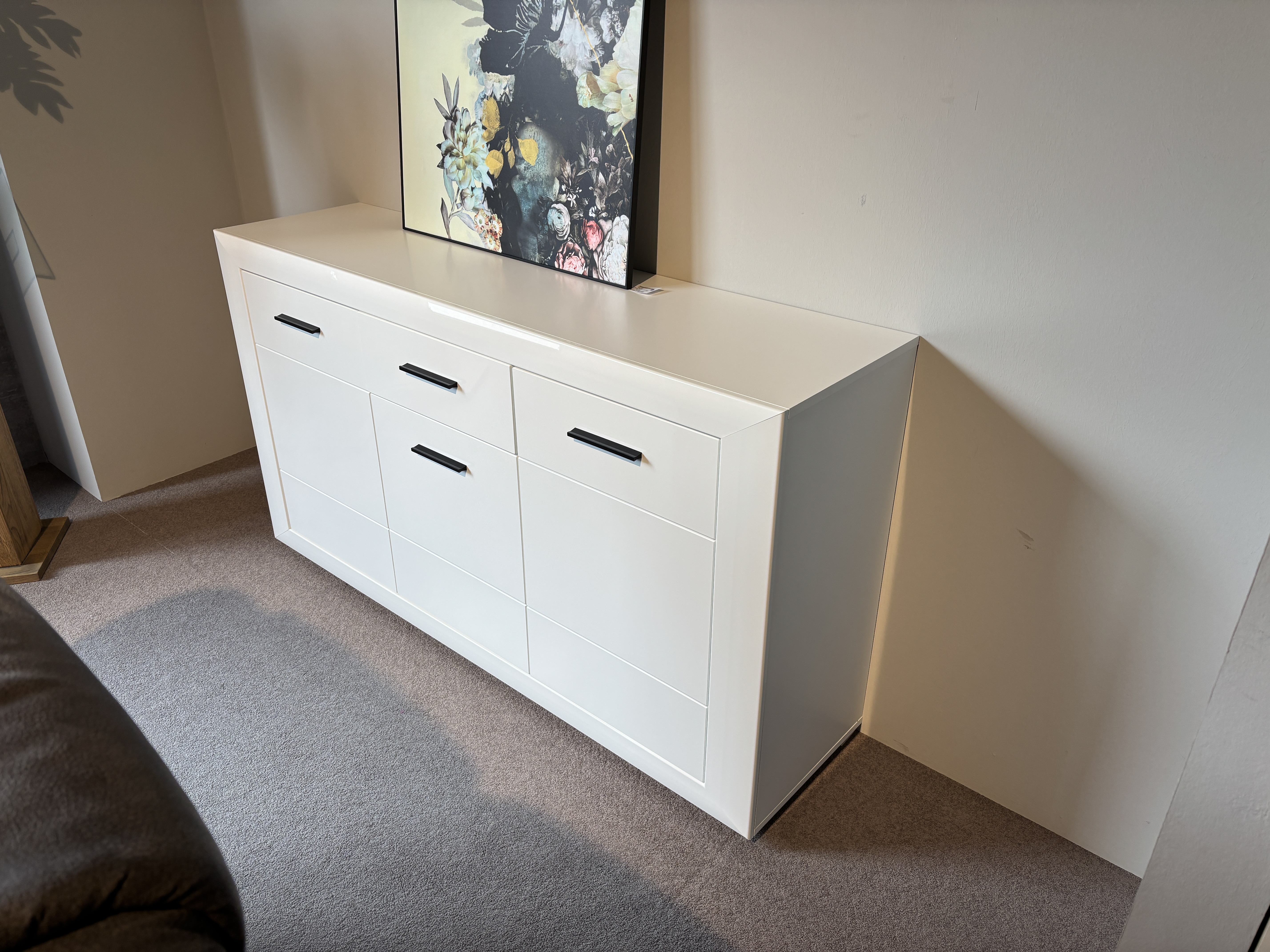 Kommode, Front MDF weiß hochglanz - MyTogo497
