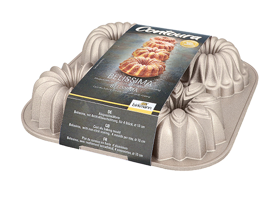 Gugelhupfform Belissima - 24 x 24 cm, Höhe 4,5 cm