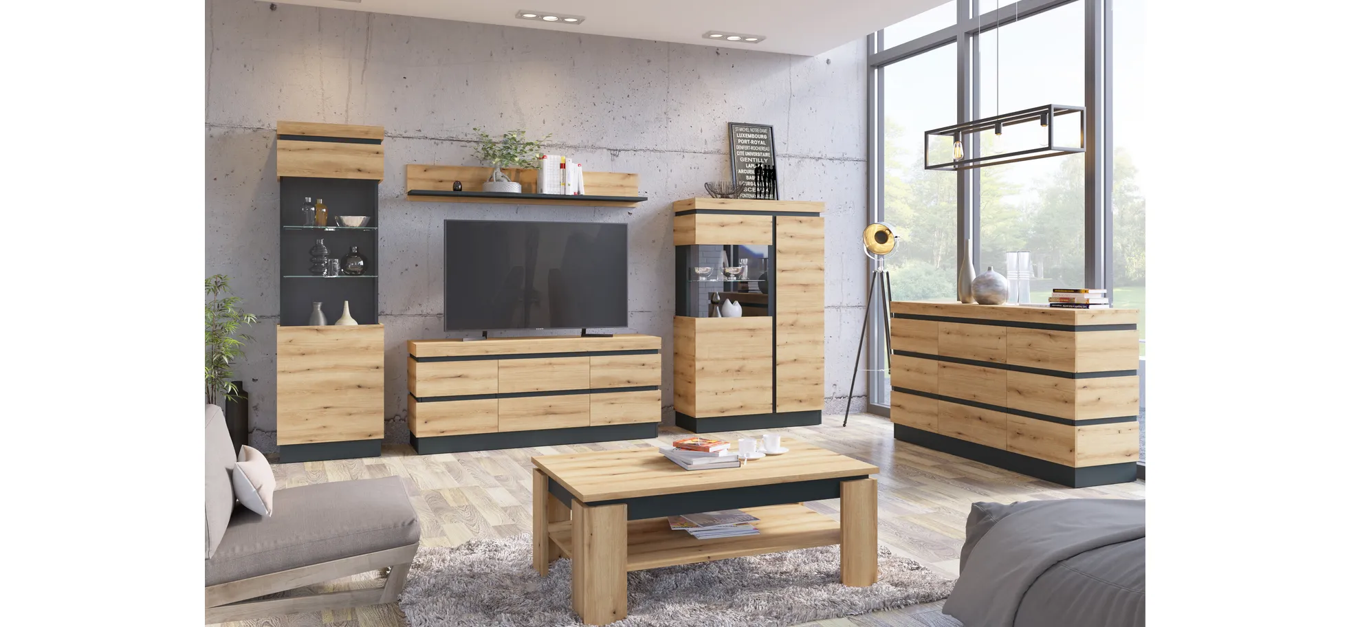 Wandpaneel, Coast Evoke Eiche - Waca