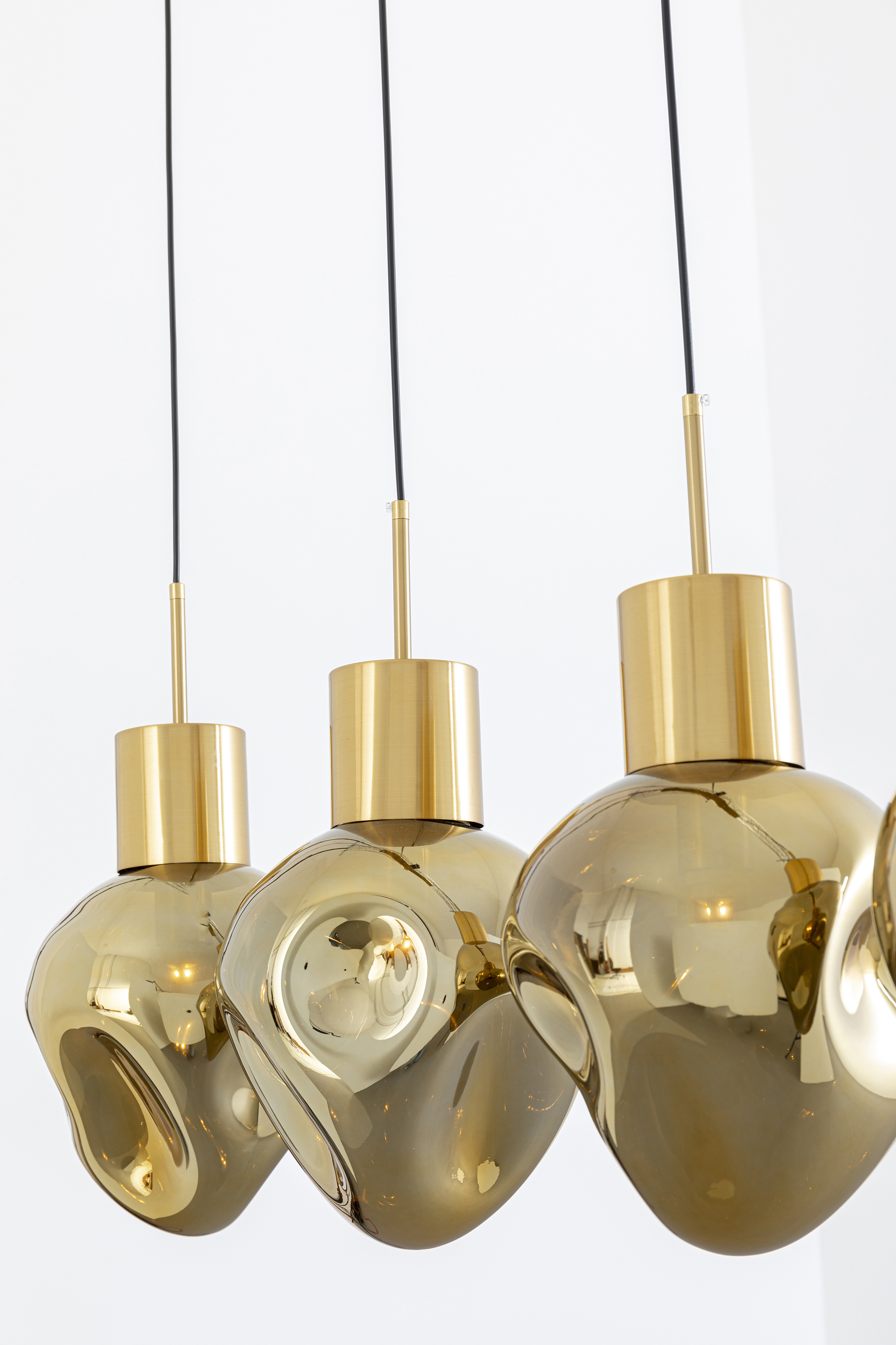 Pendelleuchte, goldfarben - Supernova