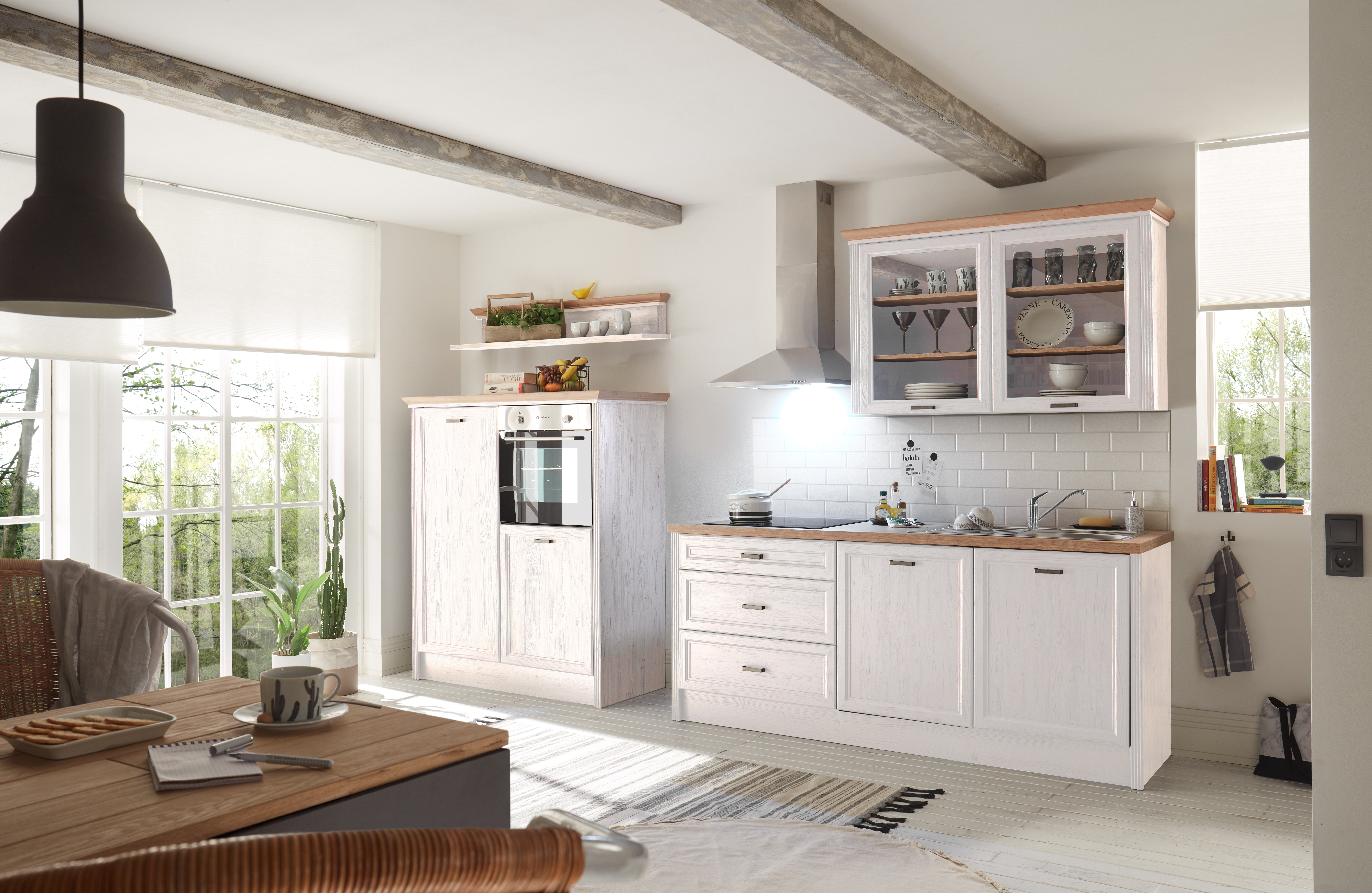 Küchenblock, Pinie hell - Jasmin