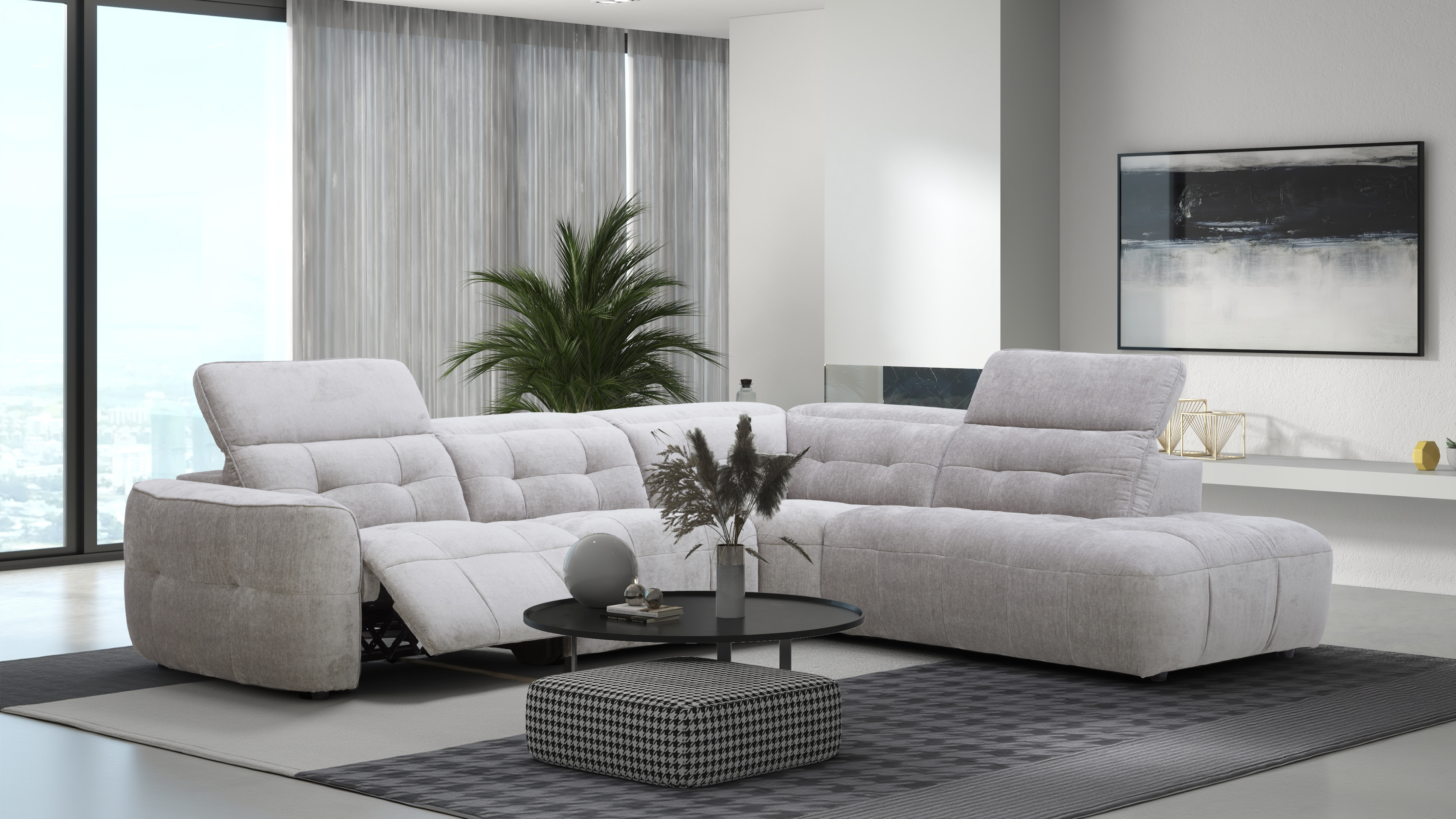 Großes Ecksofa - MyStyle 2198