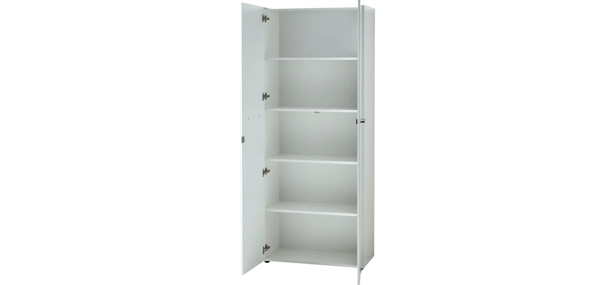 Aktenschrank GWEN - B/H/T ca. 80x196x37 cm, Weiß