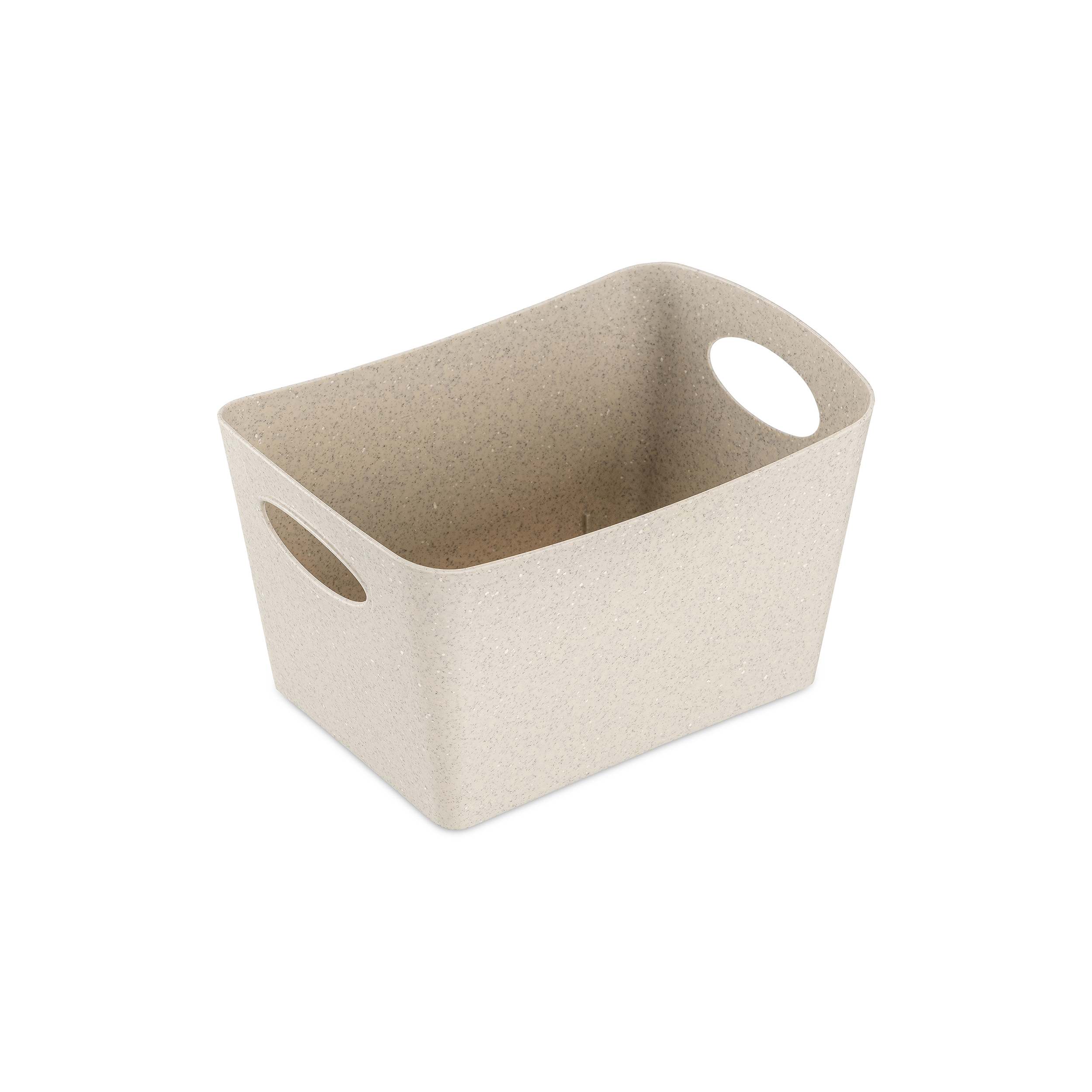 Aufbewahrungsbox 1l, recycled desert sand - ineinander schachtelbar, stabil, CO2-neutral