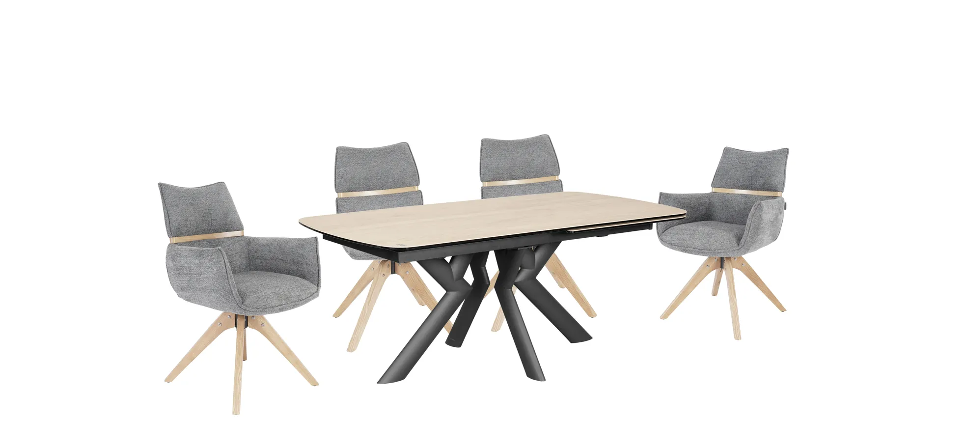 Armlehnstuhl, 360° drehbar autoreturn - Marou