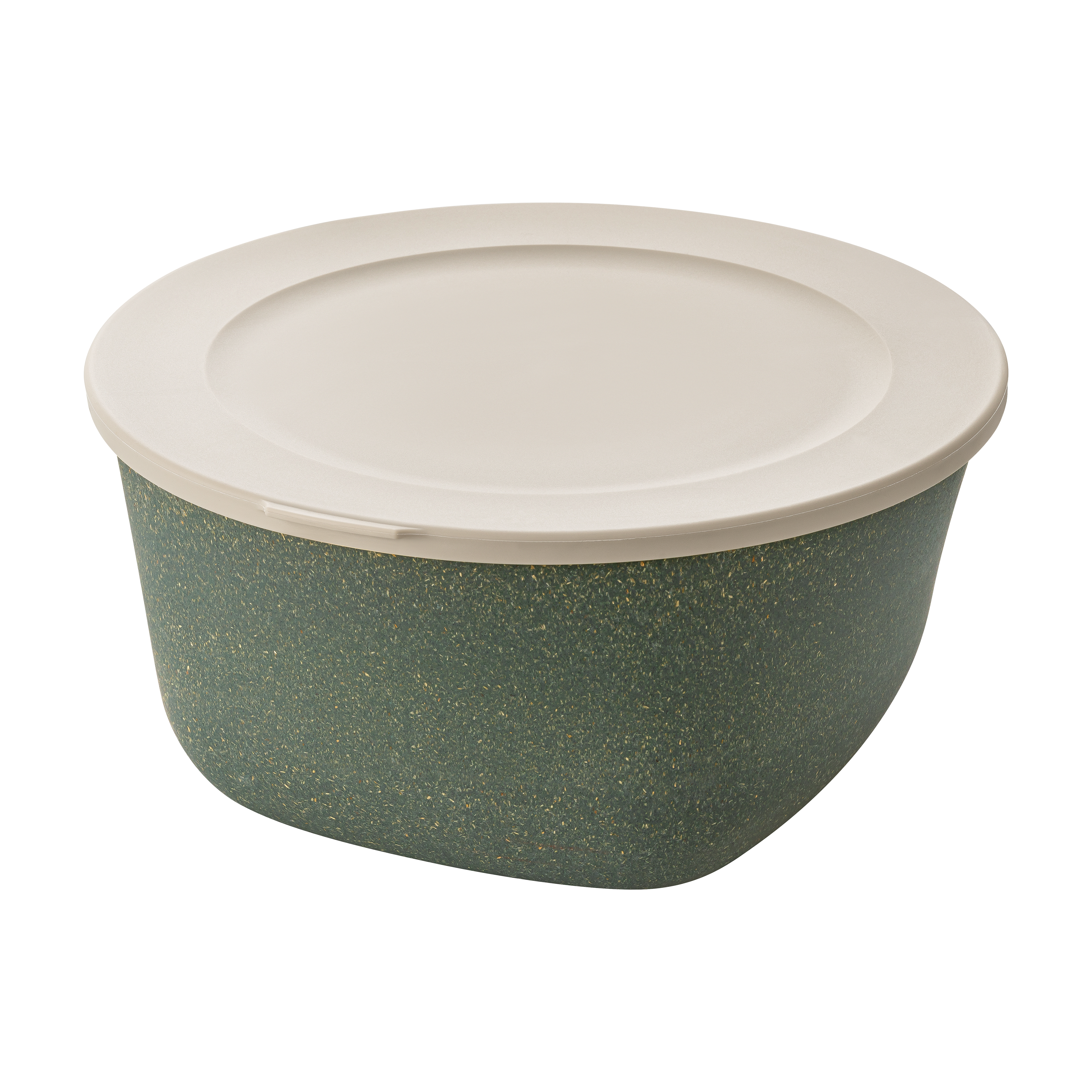 Box mit Deckel 2l, nature ash grey - luftdicht, stapelbar, 100% CO2-neutral