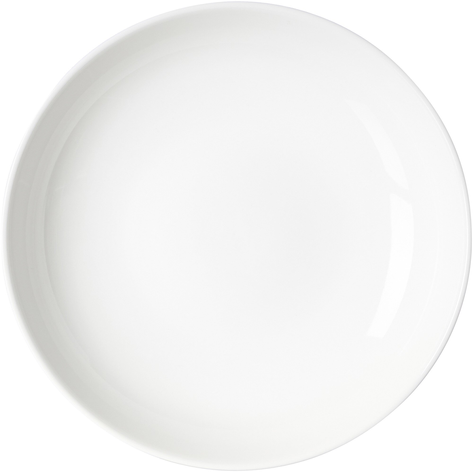 Suppenteller Skagen Weiss 21,5 cm - Porzellan, spülmaschinenfest, rund, weiß