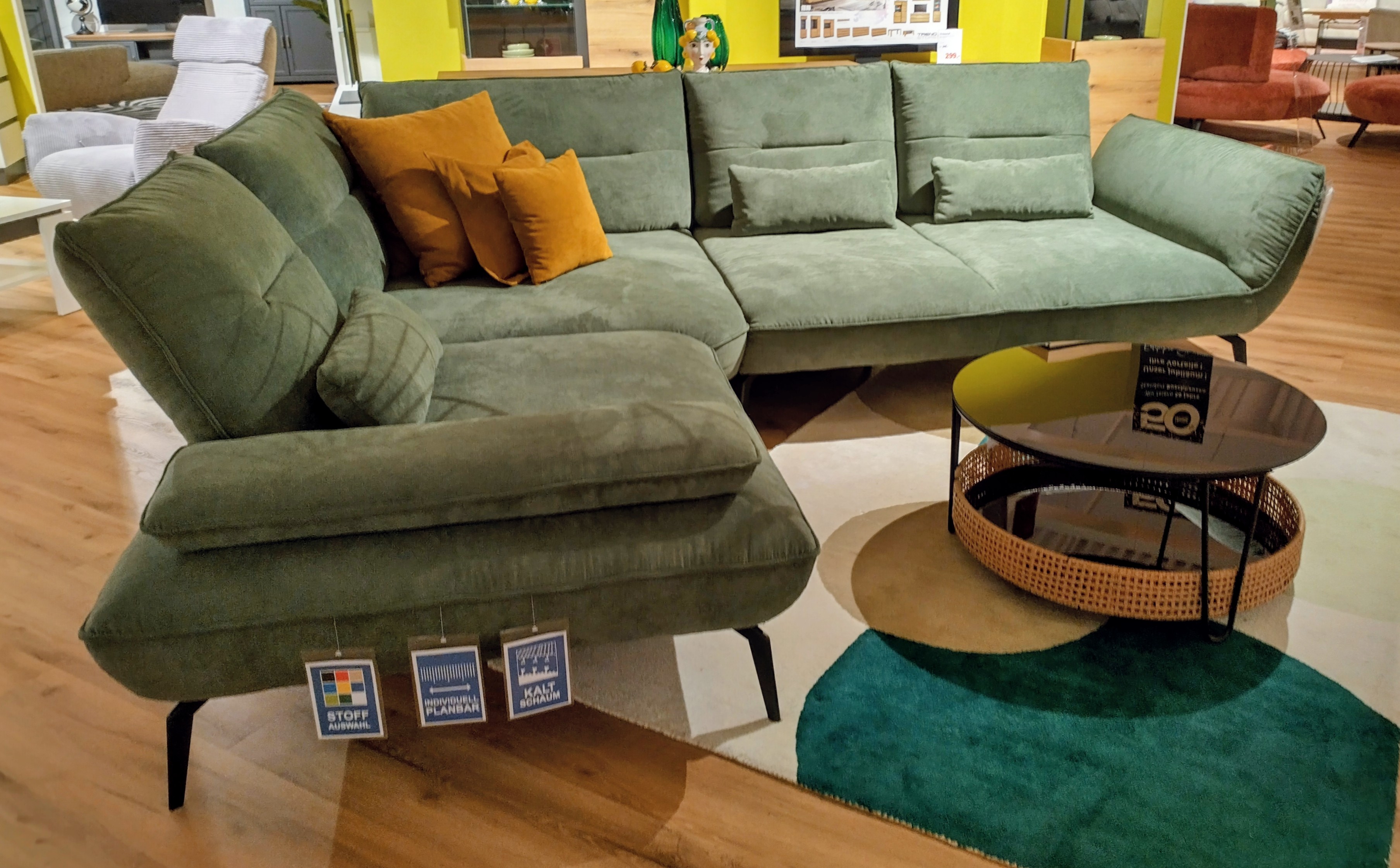 Ecksofa, forest - Payton