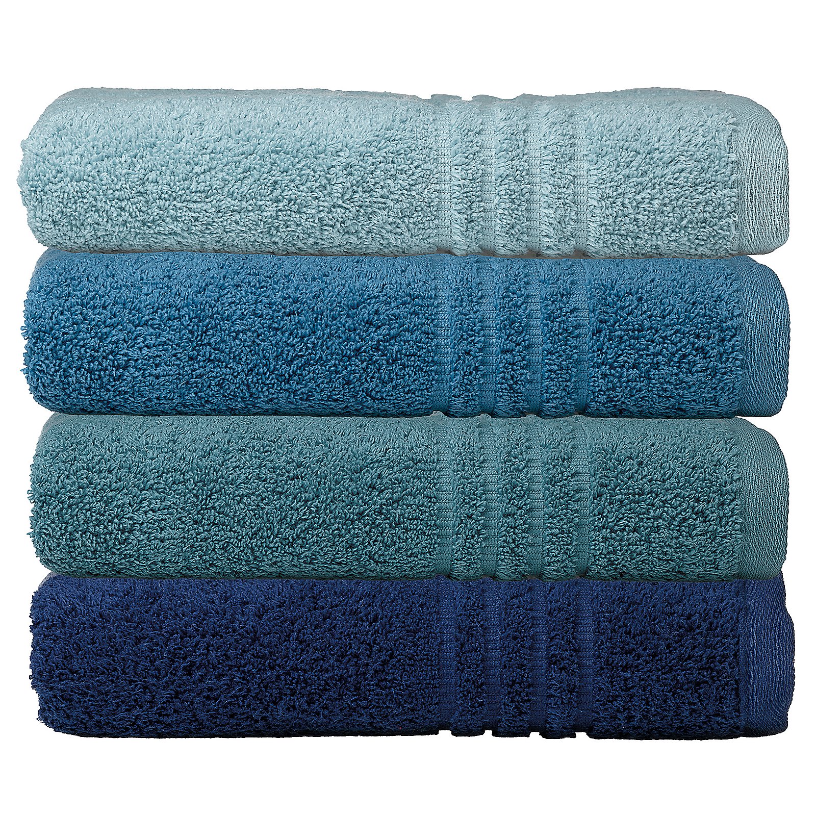 Handtuch Leonora 100x50 cm - 100%Baumwolle Premium marineblau