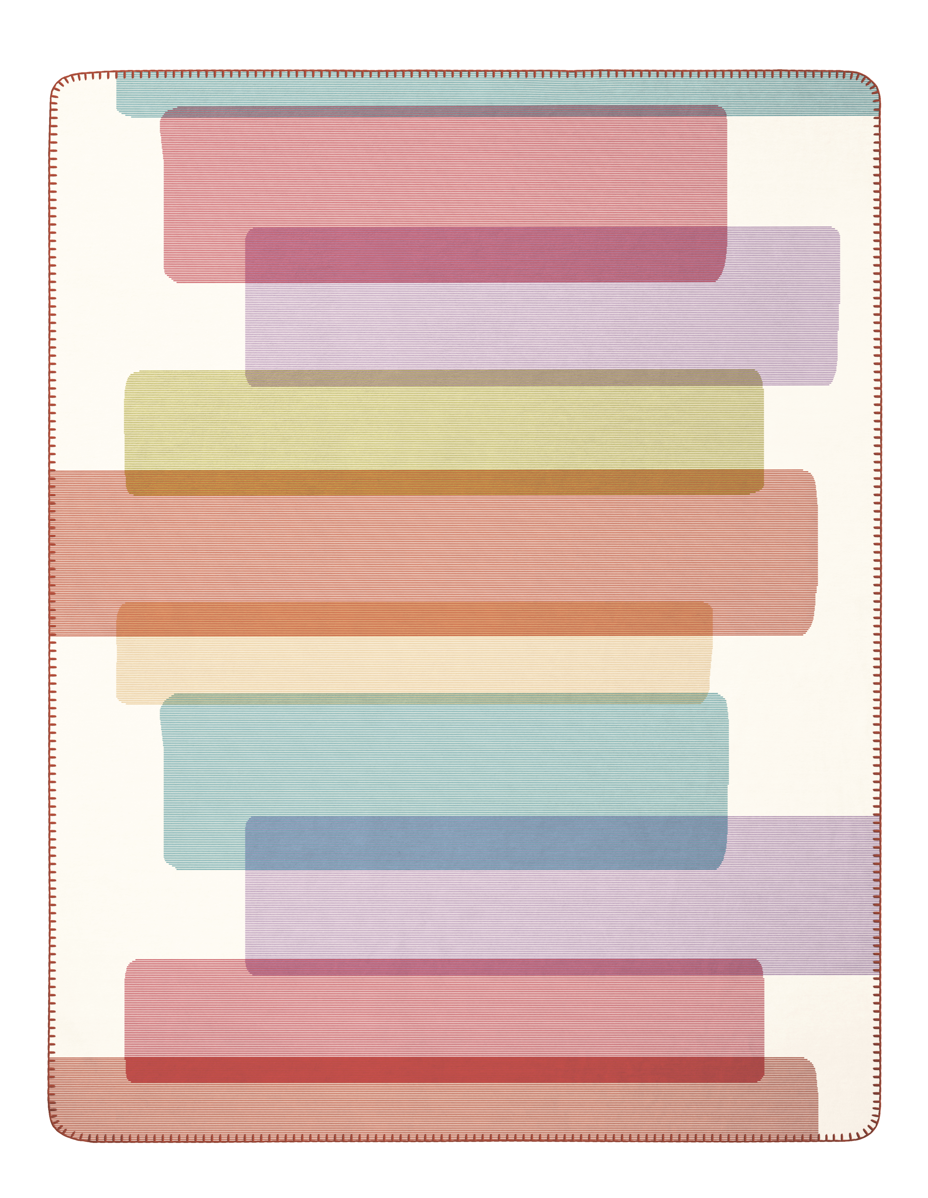 Wohndecke Floating Forms - ca. 150 x 200cm