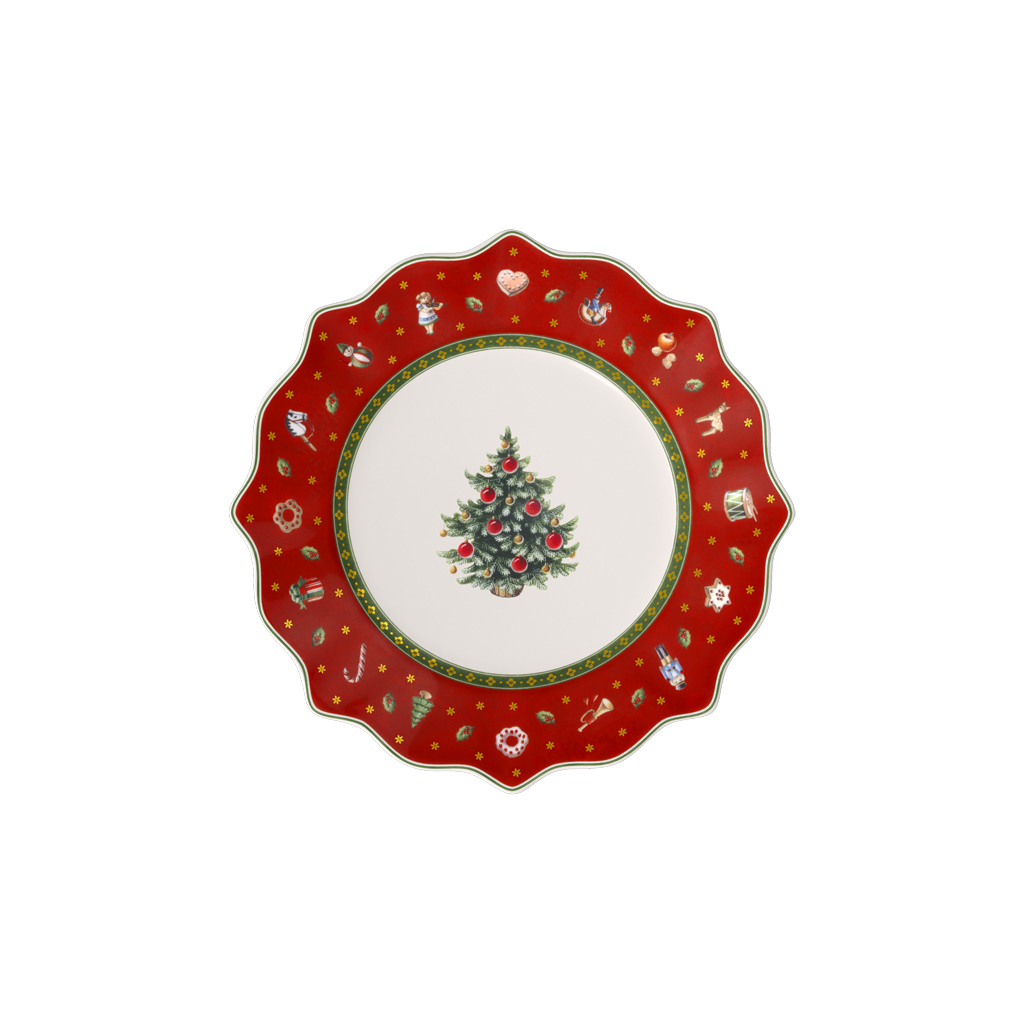 Frühstücksteller, rot - Toy's Delight