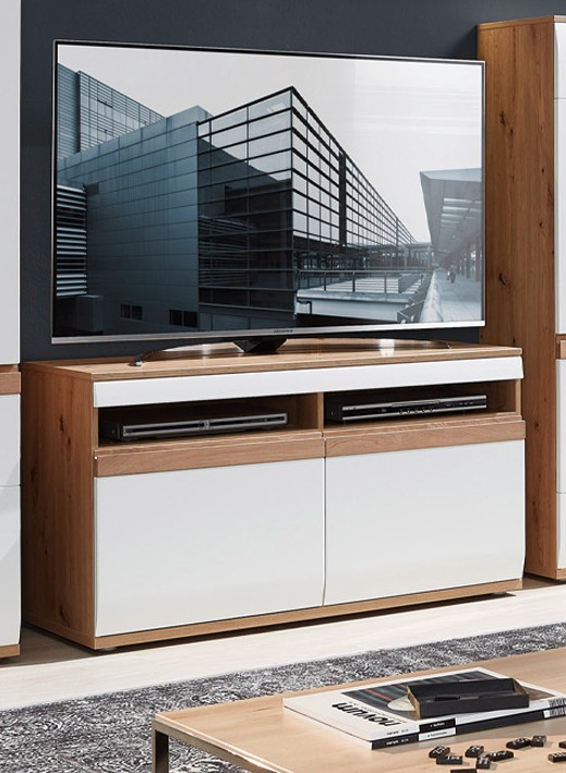 Lowboard, Alteiche Nachbildung - EM Turin