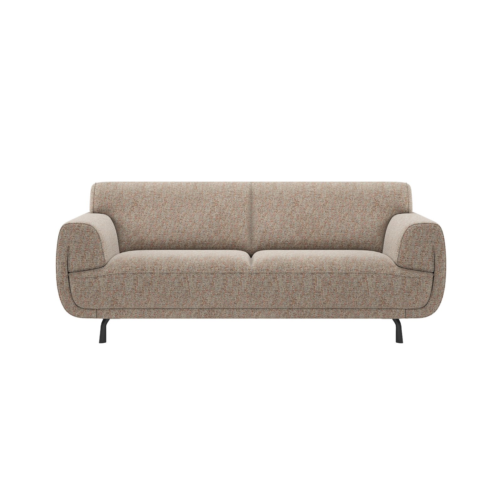 Sofa, 2,5-Sitzer, Stoff Kupfer - Belem - Xooon