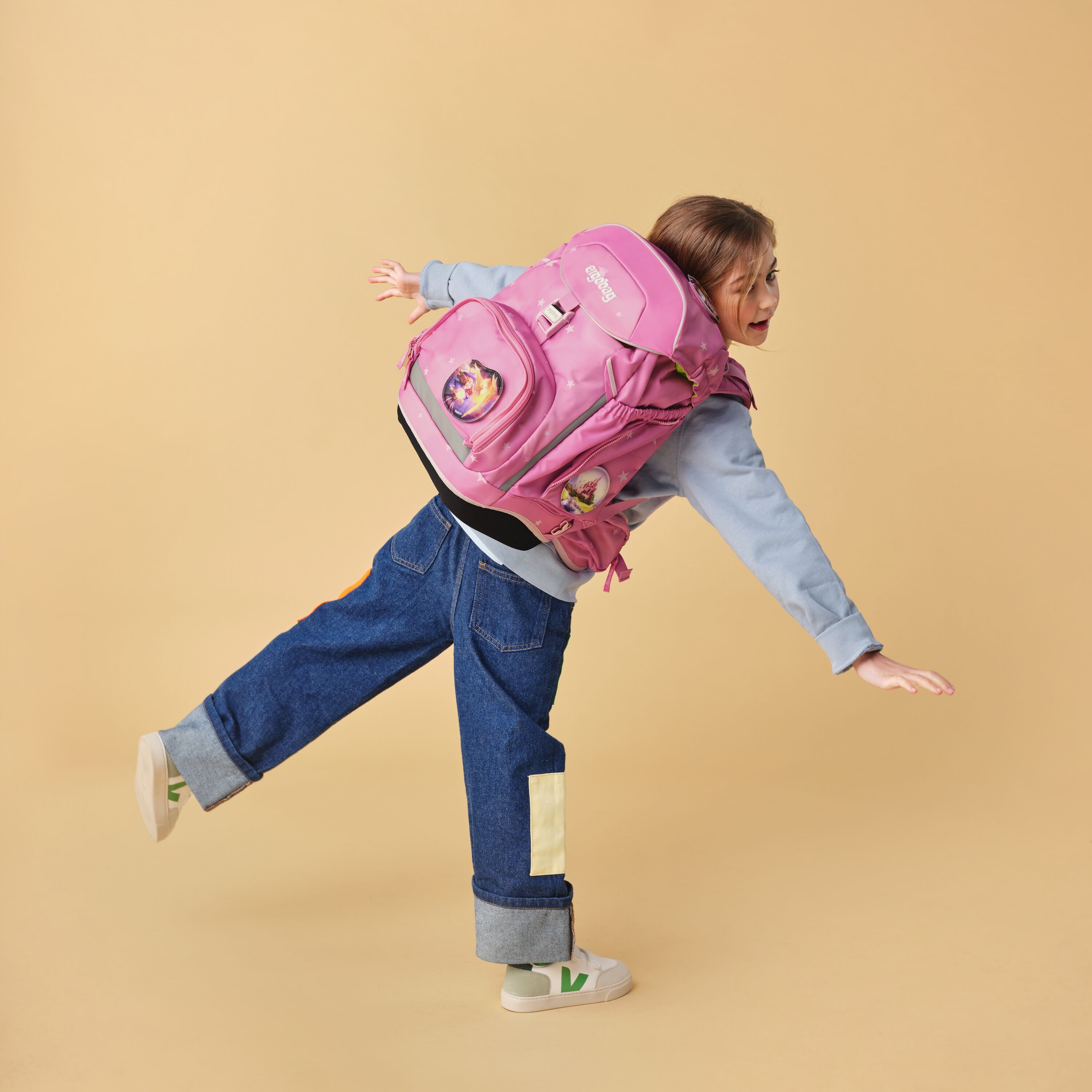 ergobag Schulrucksackset WolkenzauBär - pack