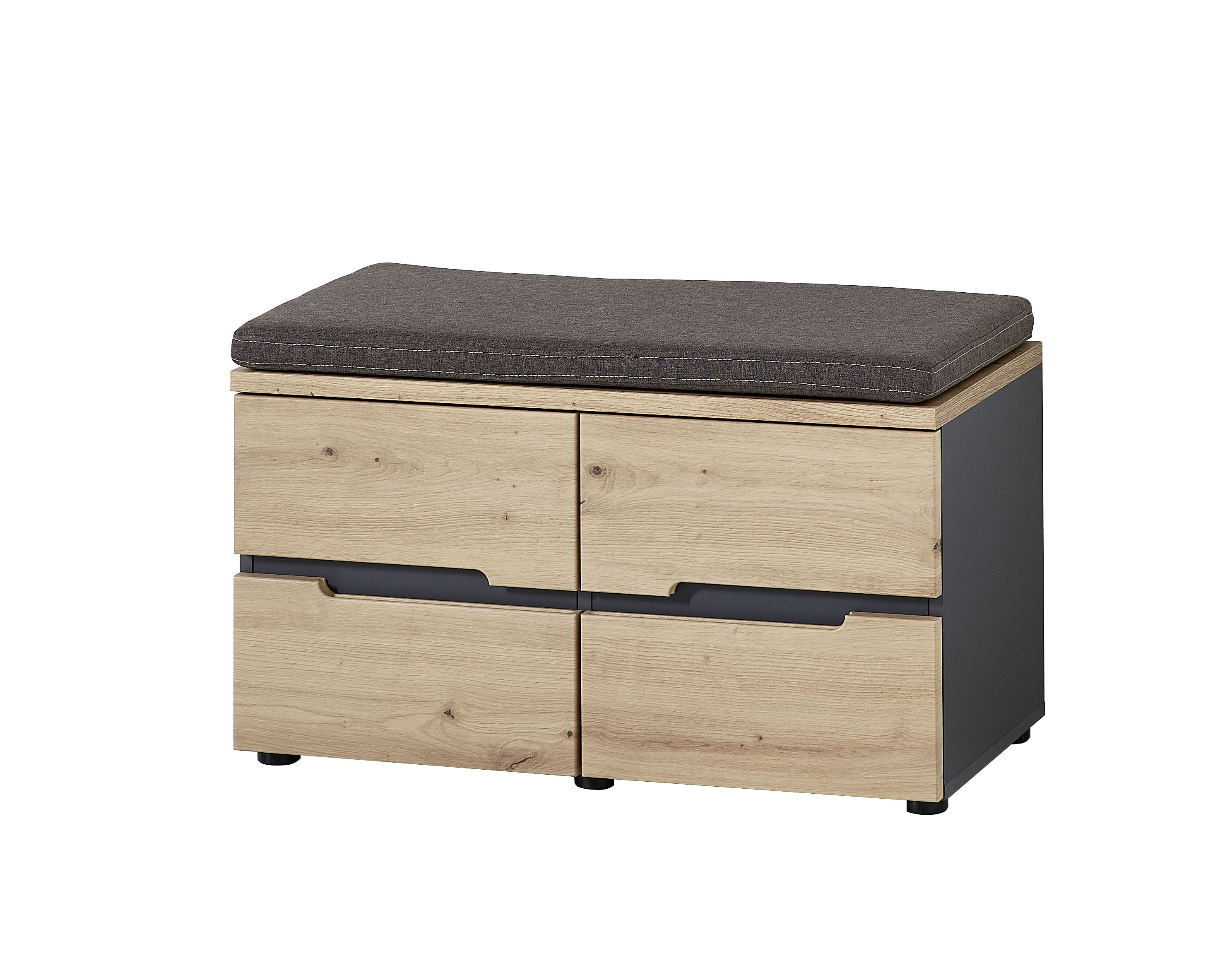 Garderobenbank, Artisan Eiche MDF - Ilario