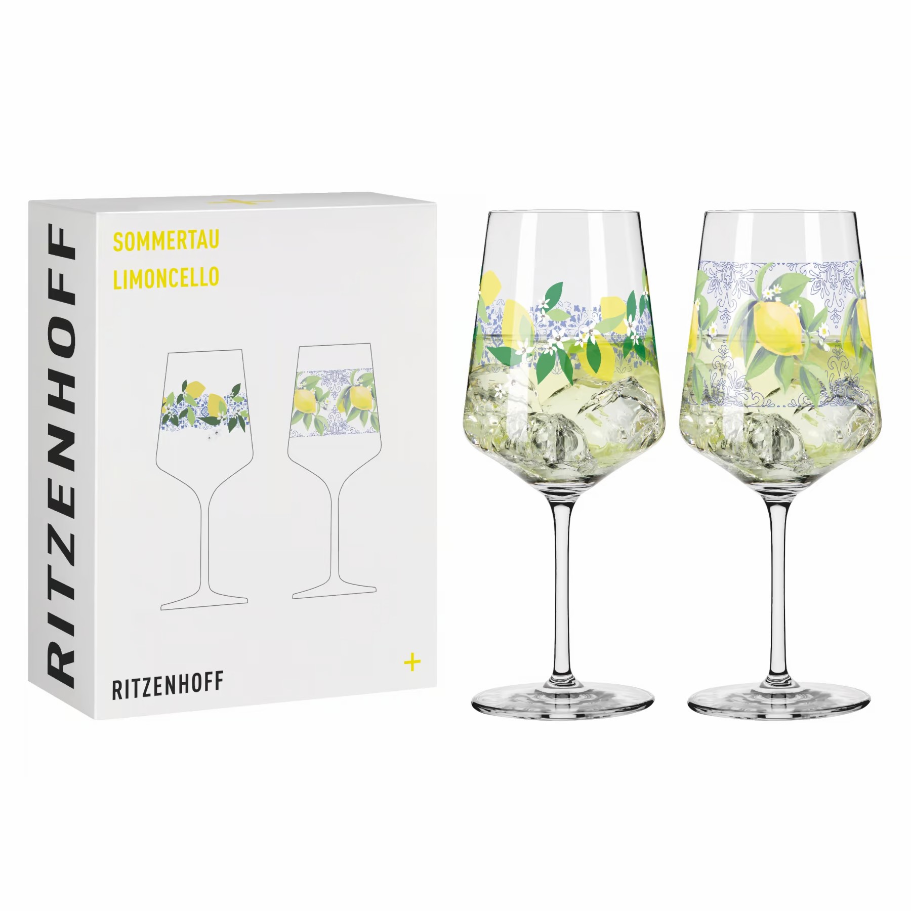 Ritzenhoff Sommertau Limoncello - 2-er Set