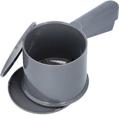 Mehlsieb mit Deckel - Ø 10 cm, BPA frei