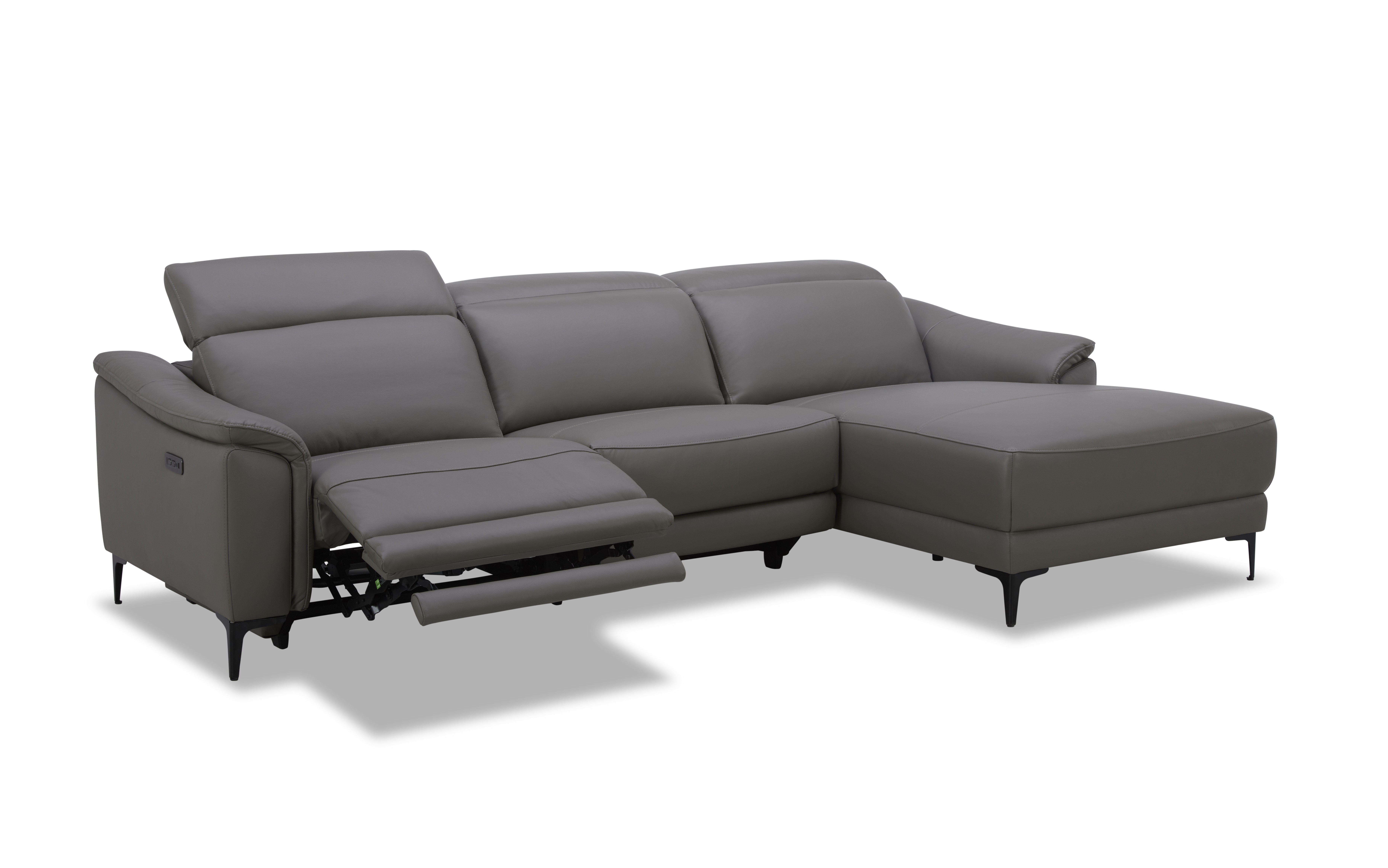 Ecksofa, dunkelgrau - MyStyle 2197