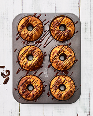 Gugelhupfblech, Ø 10 cm, Easy Baking - 35 x 27 cm