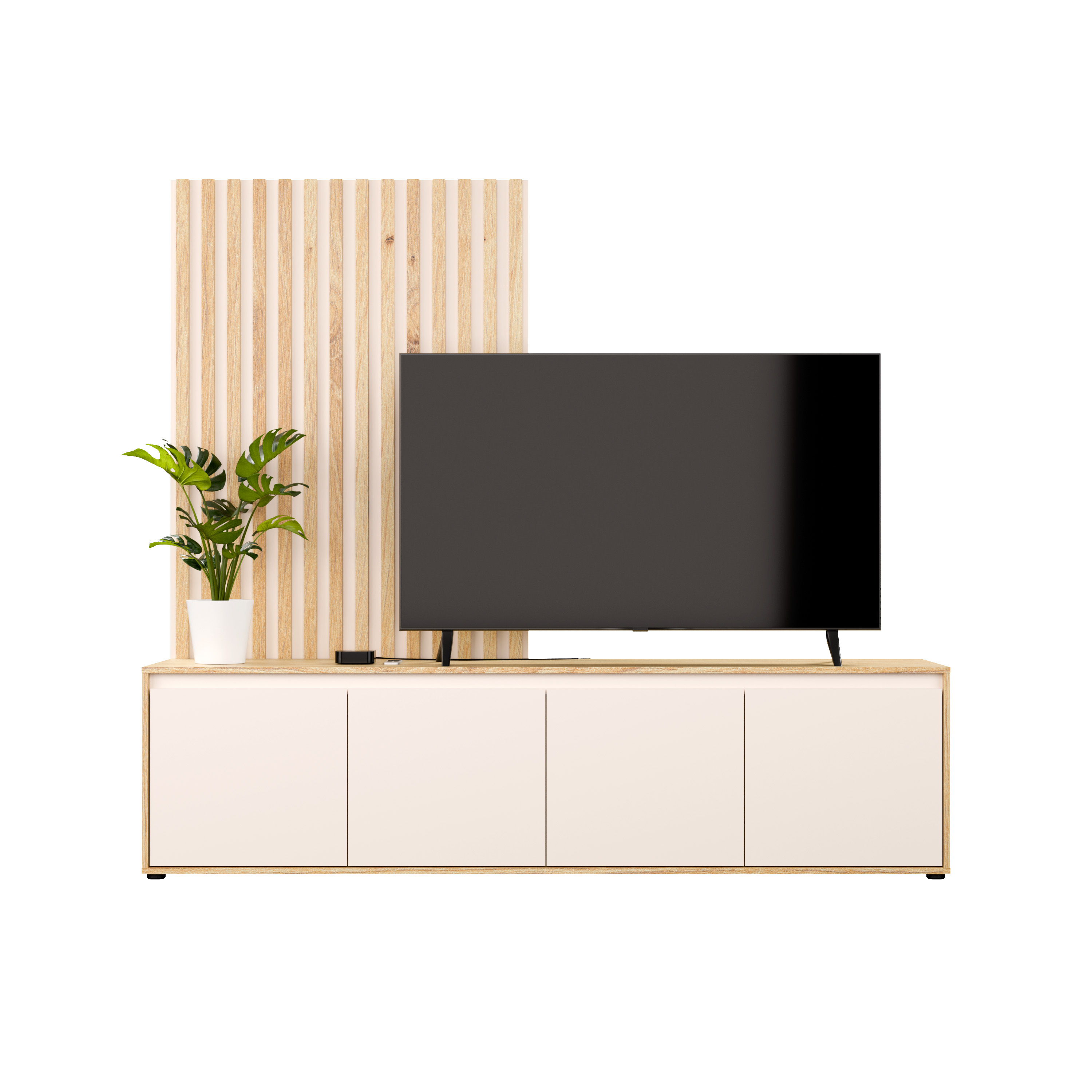 Wohnwand, Artisan oak/ Sand - MyStyle 1055