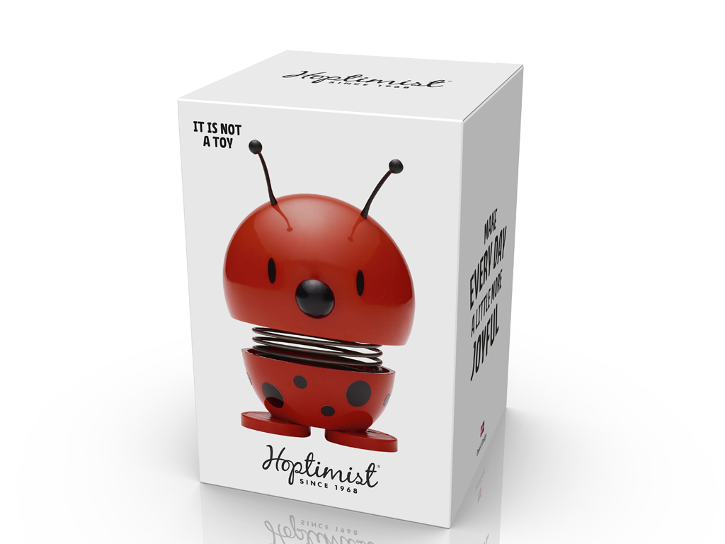 Hoptimist Ladybird Red