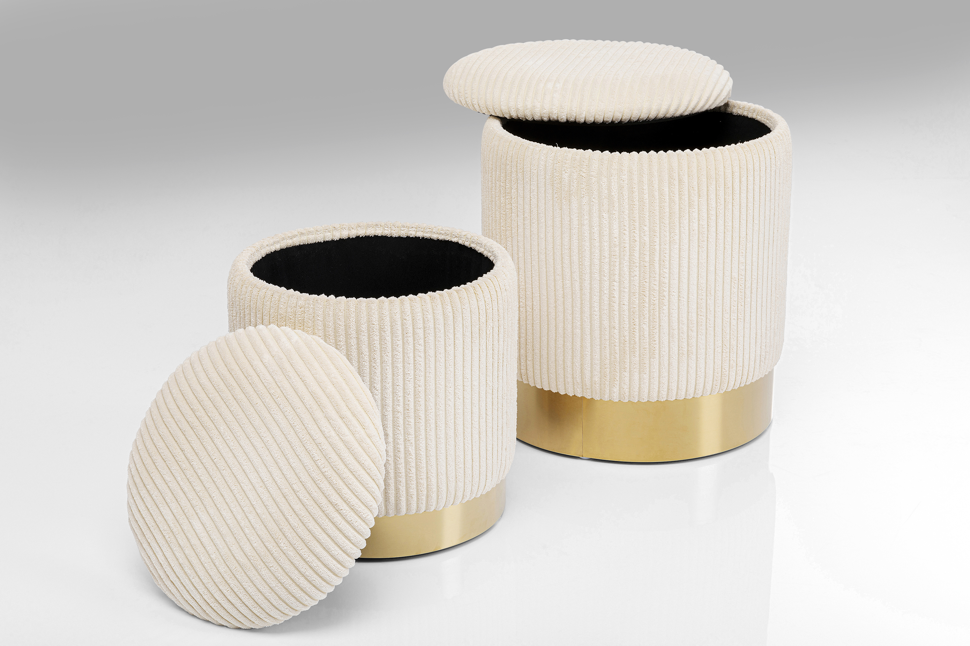 Hocker Cherry, creme,  - Möbel