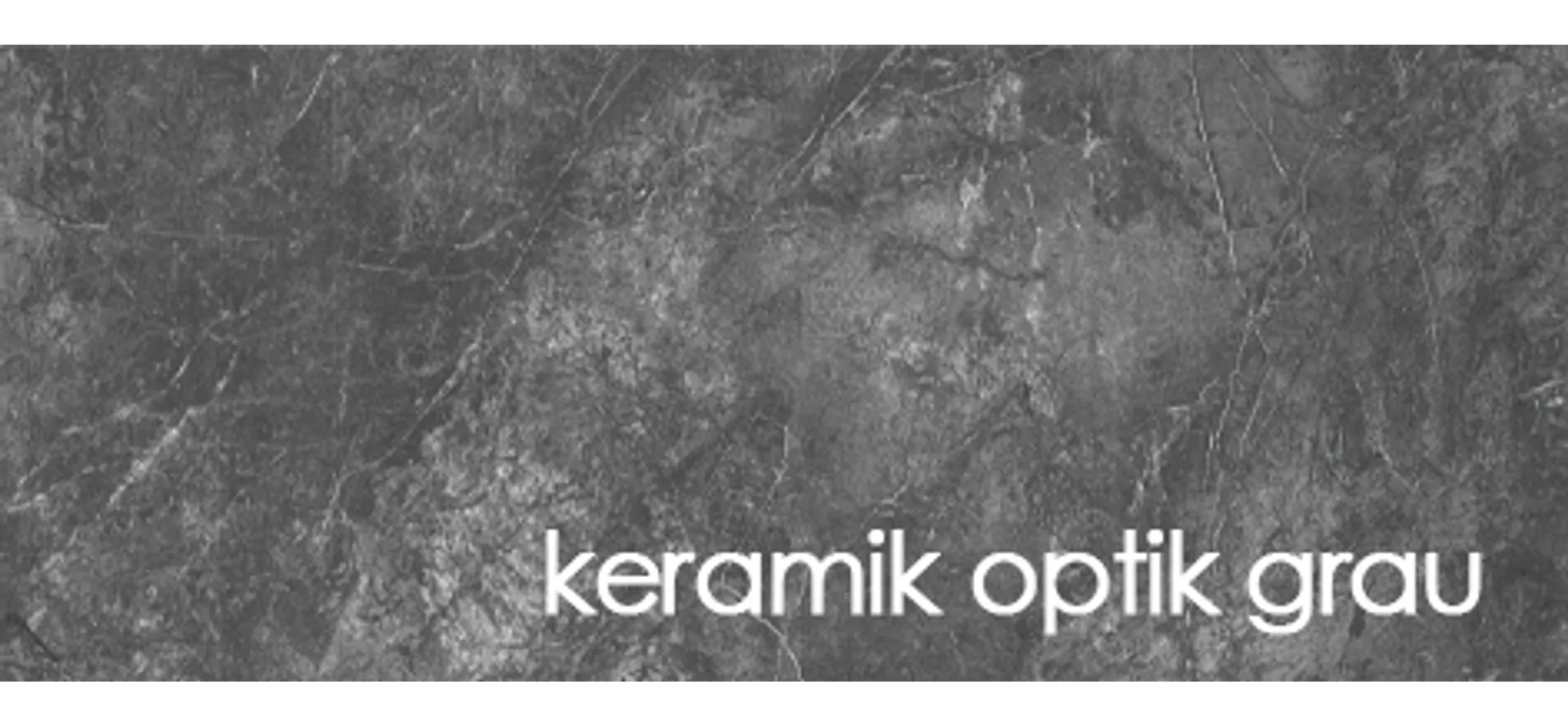 Esstisch, rund, Keramikoptik grau - Merdan