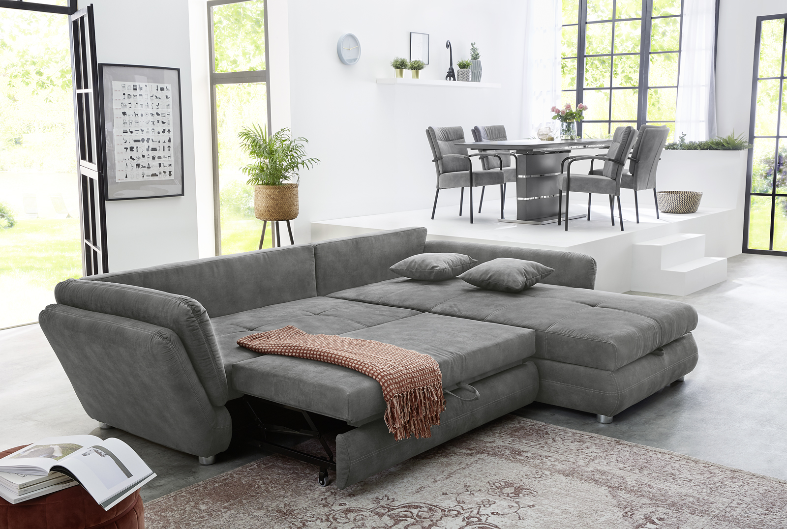 Polsterecke, Schlaffunktion, Bettkasten  - Mytogo 419