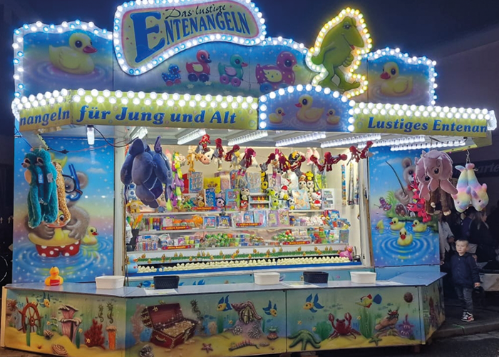 Winterfest Entenangeln