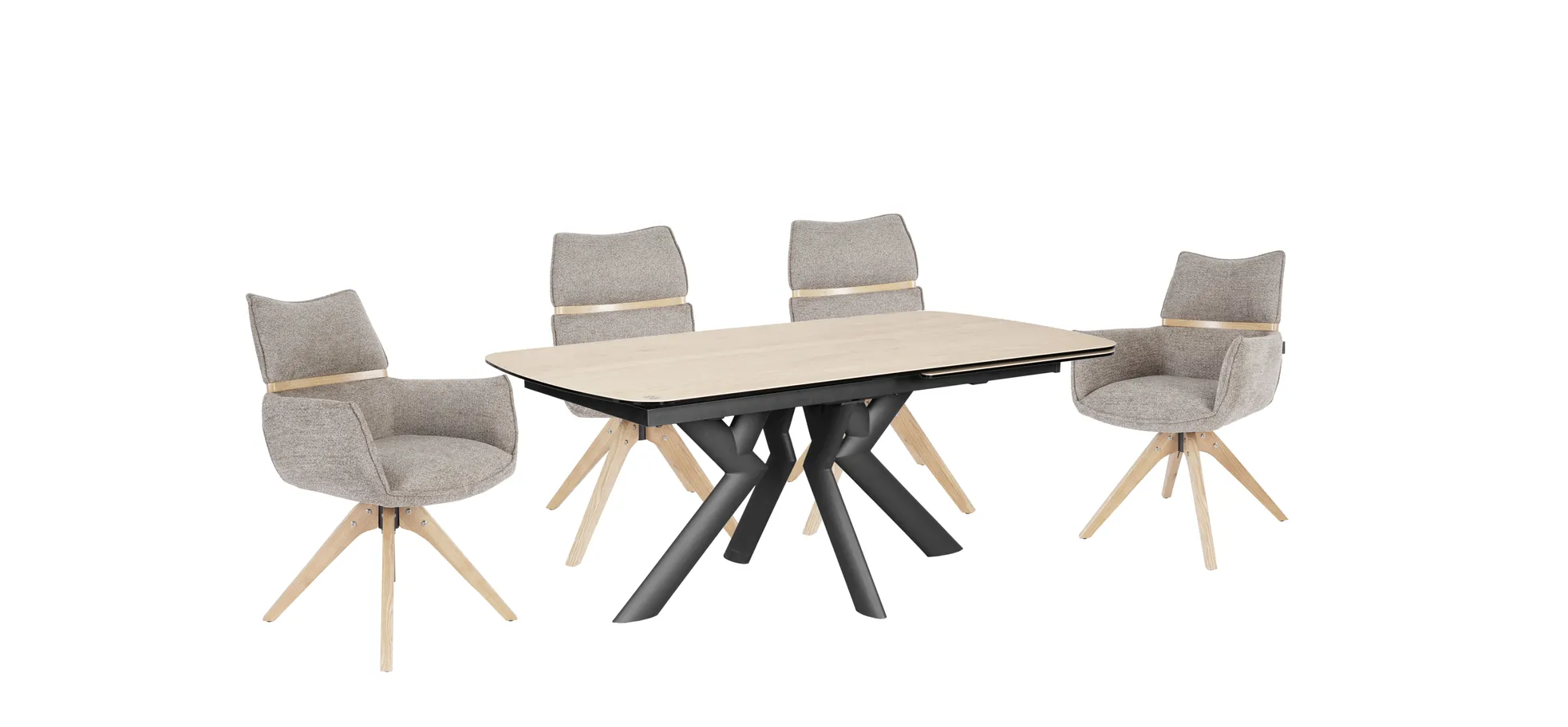 Armlehnstuhl, 360° drehbar autoreturn - Marou