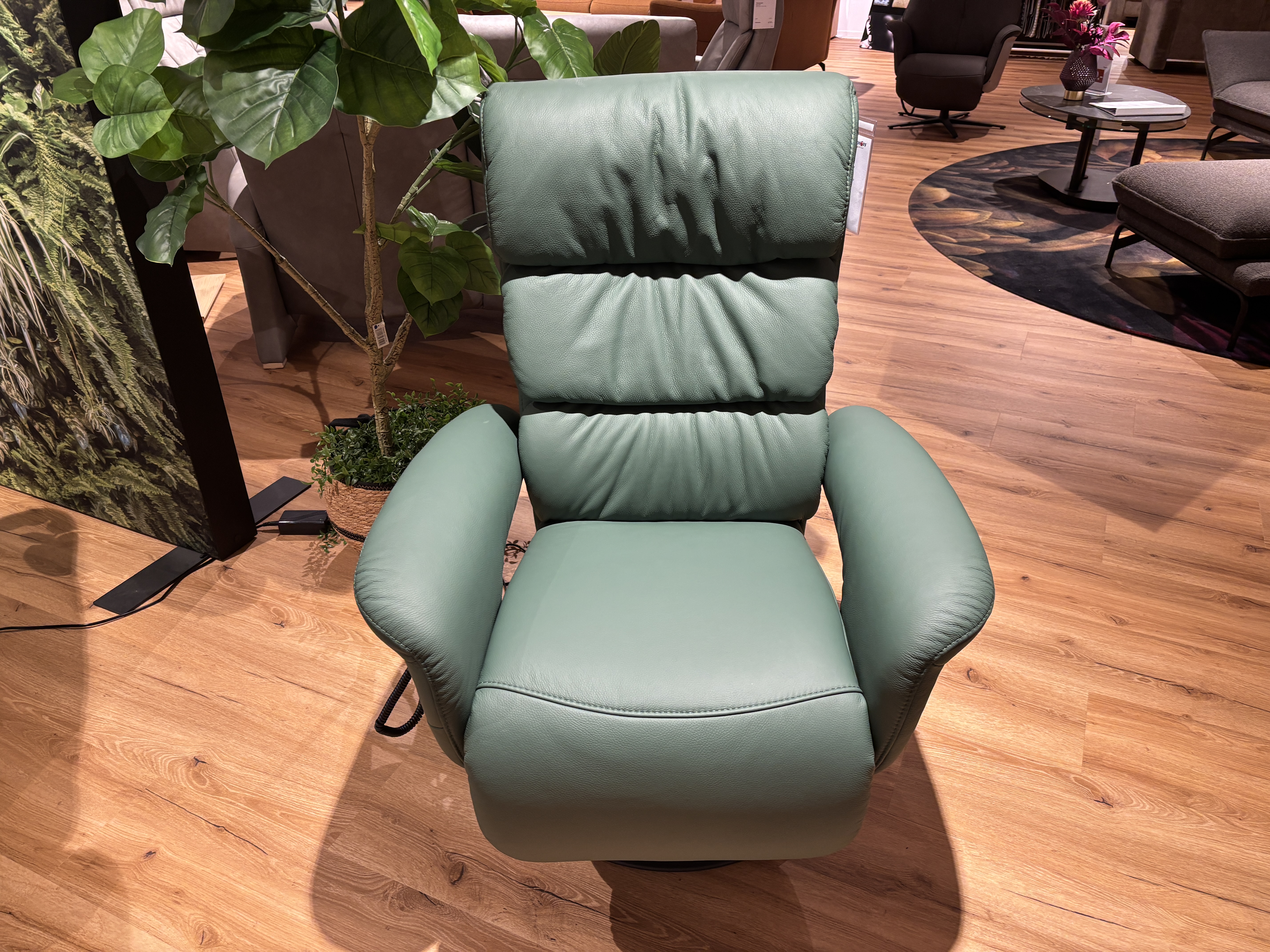 Relaxsessel, Leder Longlife Rustica tanne - MYKON 322