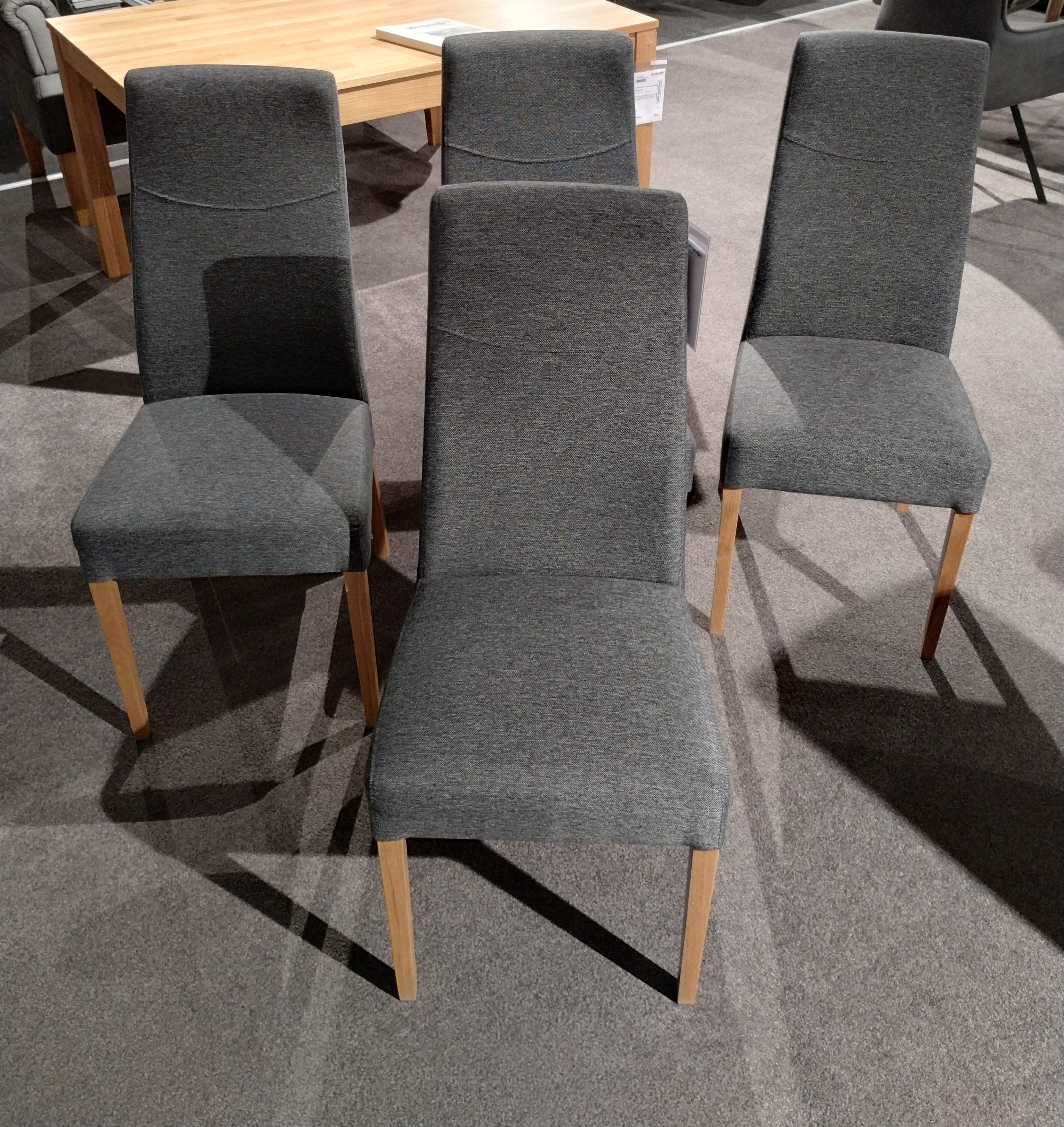 Stuhlsatz, 4er-Set, Eiche - Mykon 773