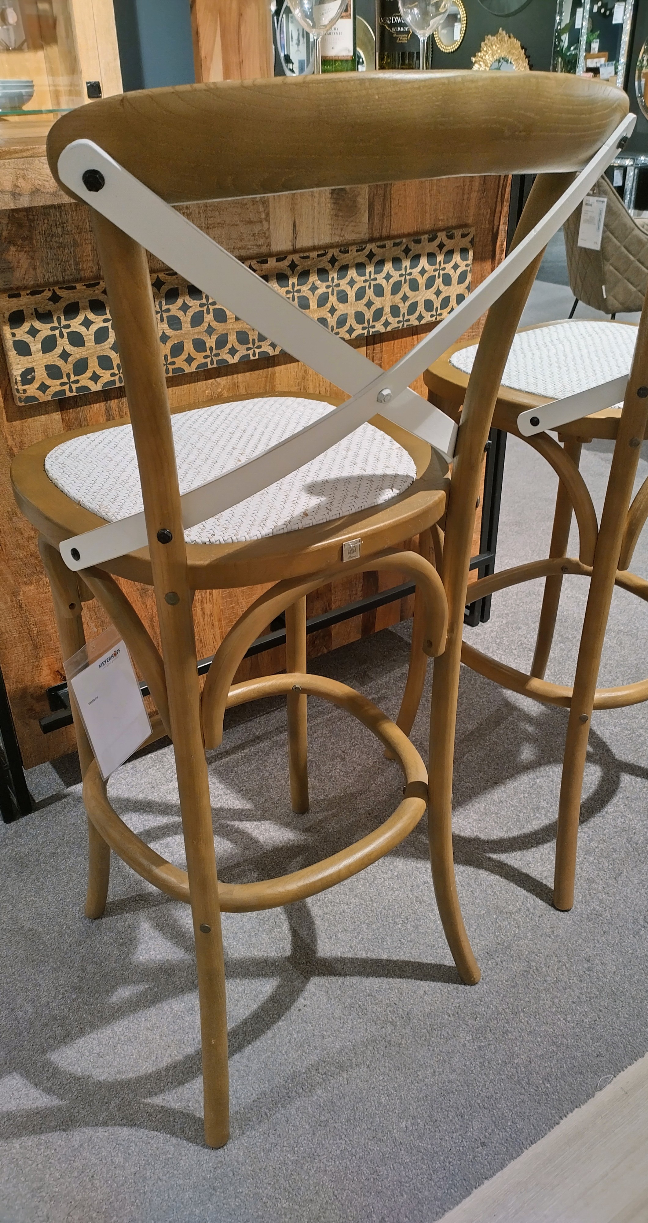 Barhocker St.Etienne, Eichenholz - FURNITURE