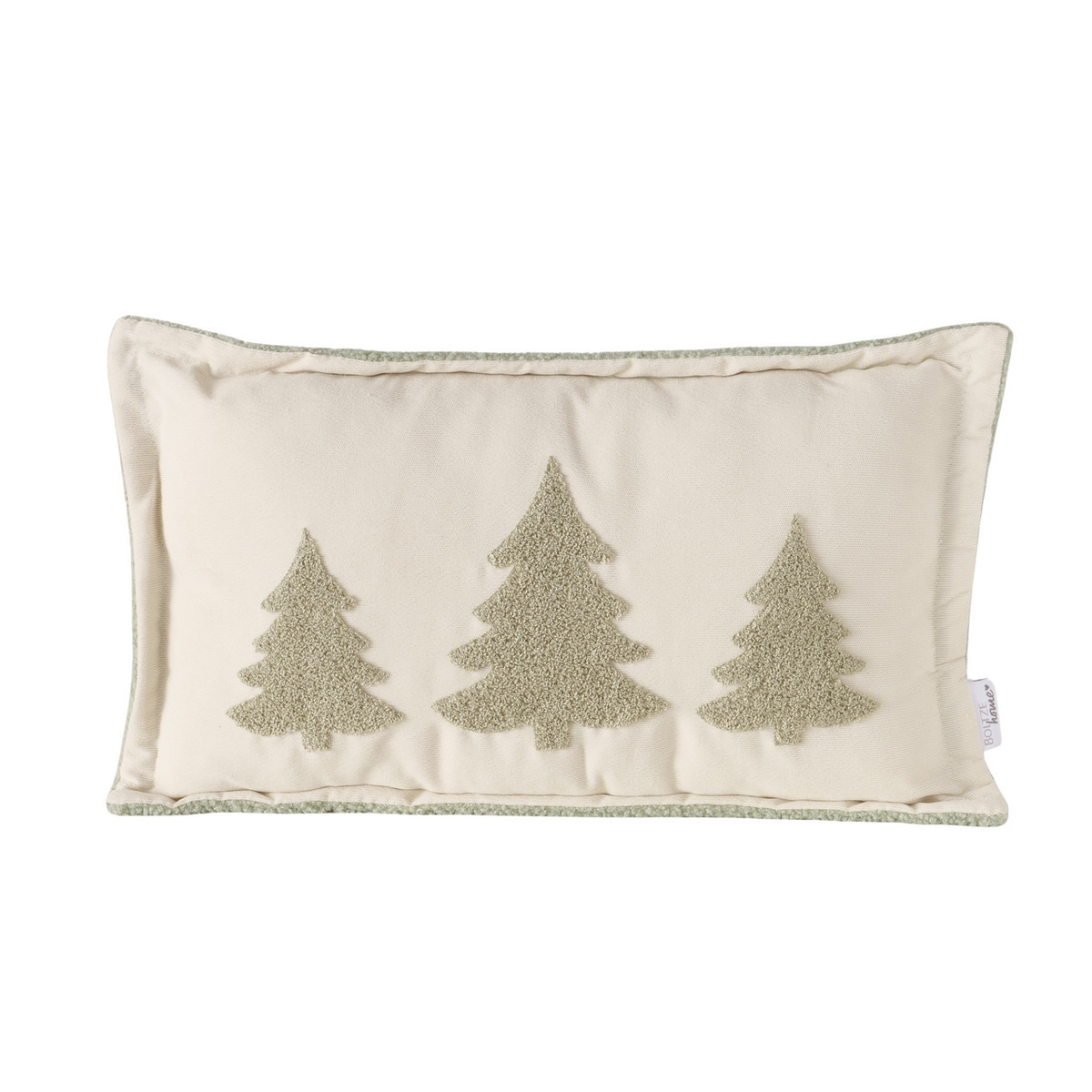 Kissen Nevio, rechteckig - motiv weihnachtsbaum, polyester