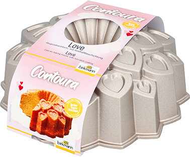 Gugelhupfform Love - Ø 25 cm, Höhe 9 cm